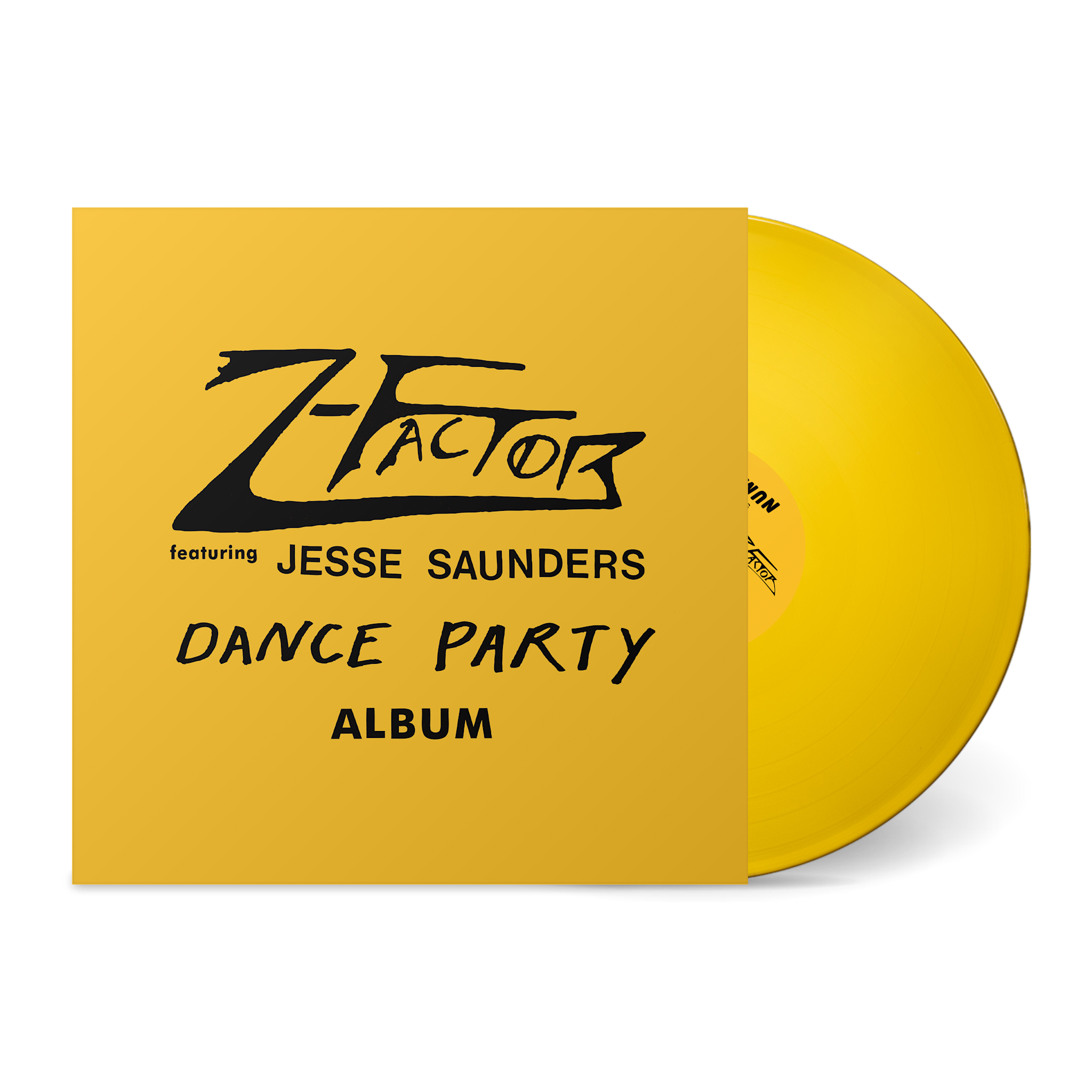 Numero Group Z-Factor feat. Jesse Saunders - Dance Party Album (Ducky Yellow Vinyl)