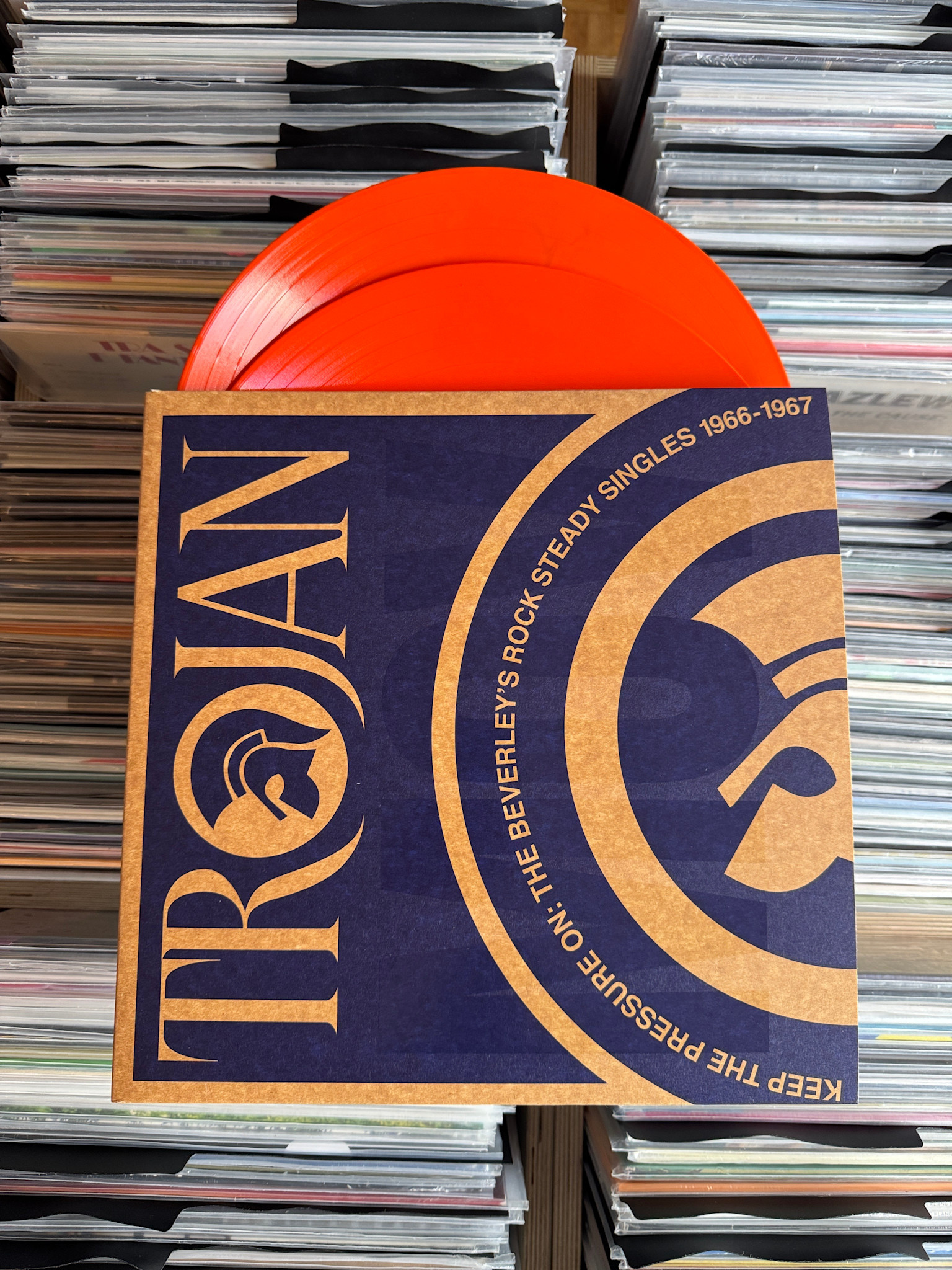 Music On Vinyl Various - Keep The Pressure On: The Beverley's Rock Steady Singles 1966-1967 (Orange Vinyl)