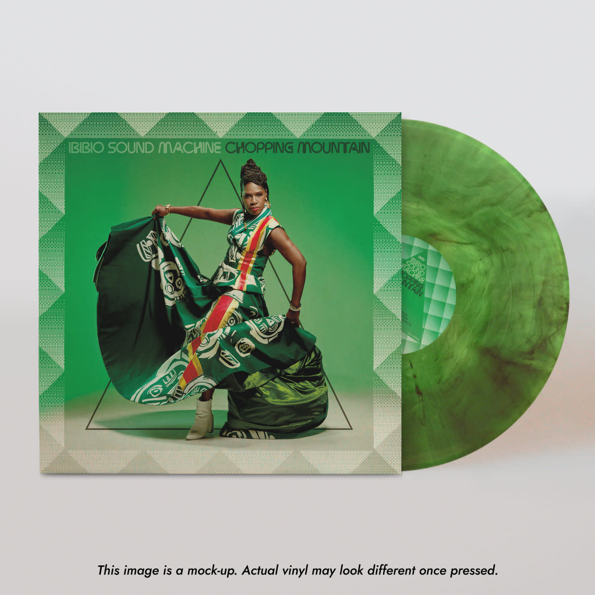 Merge Records Ibibio Sound Machine - Chopping Mountain (Green Smoke Vinyl)