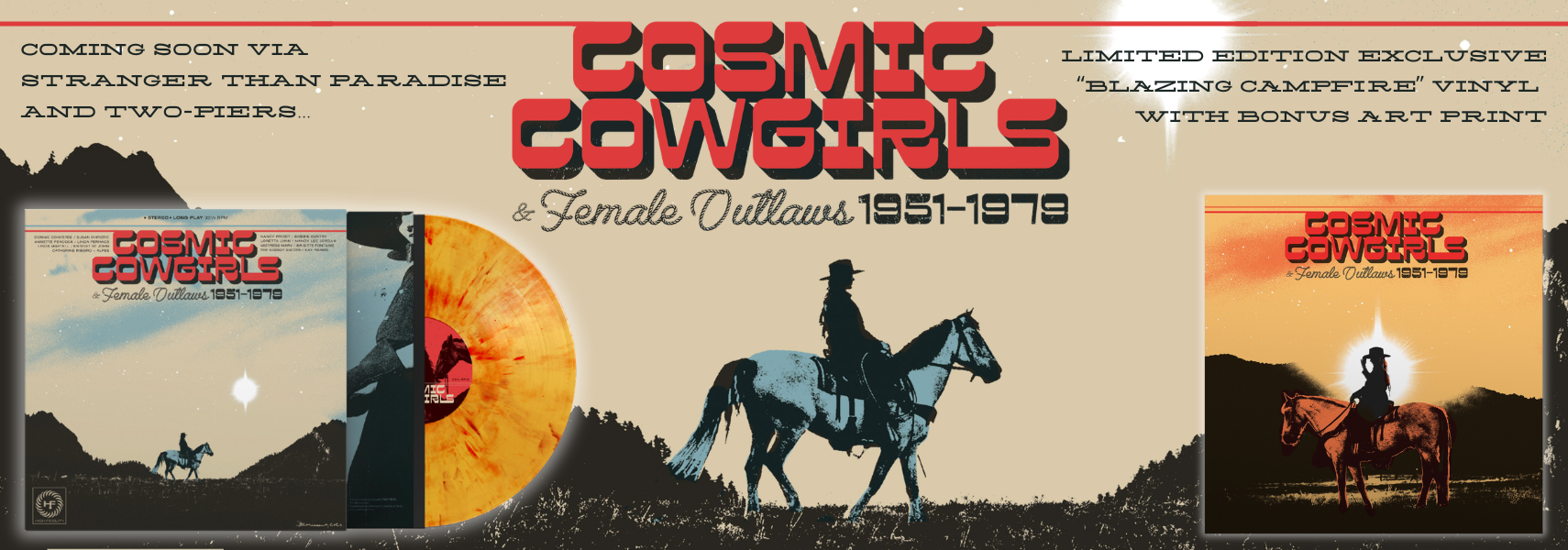 Cosmic Cowgirls & Female Outlaws 1951-1979 