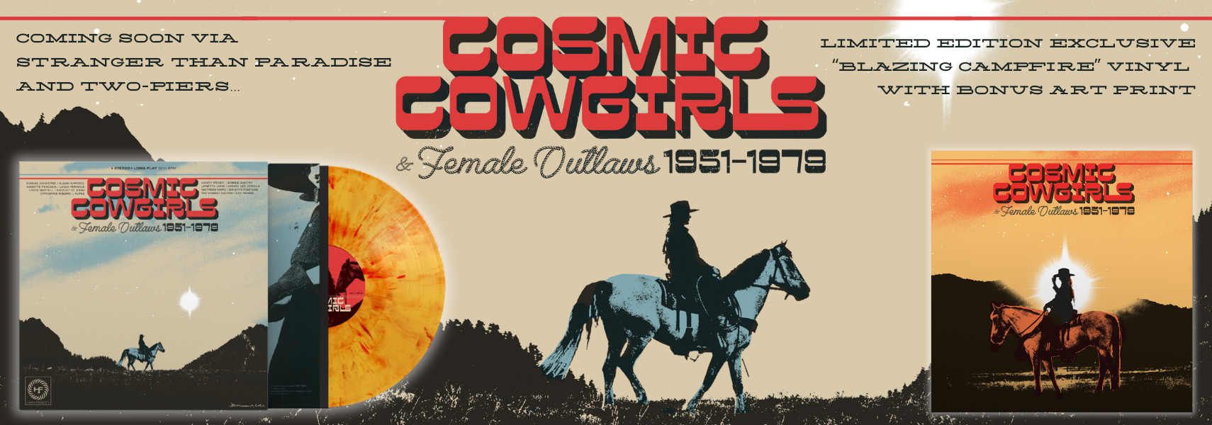 Cosmic Cowgirls & Female Outlaws 1951-1979 