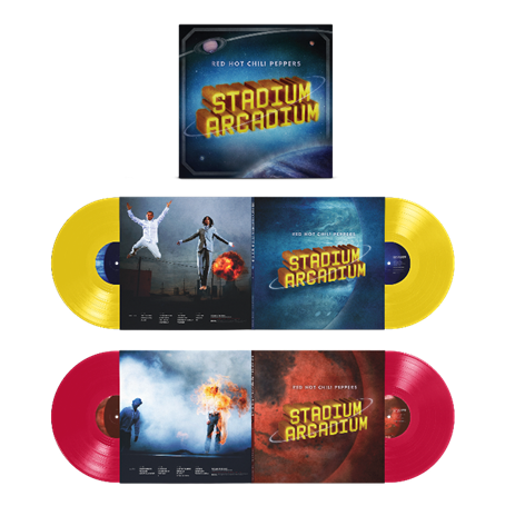 Warner Records Red Hot Chilli Peppers - Stadium Arcadium (20th Anniversary Yellow & Red Vinyl)
