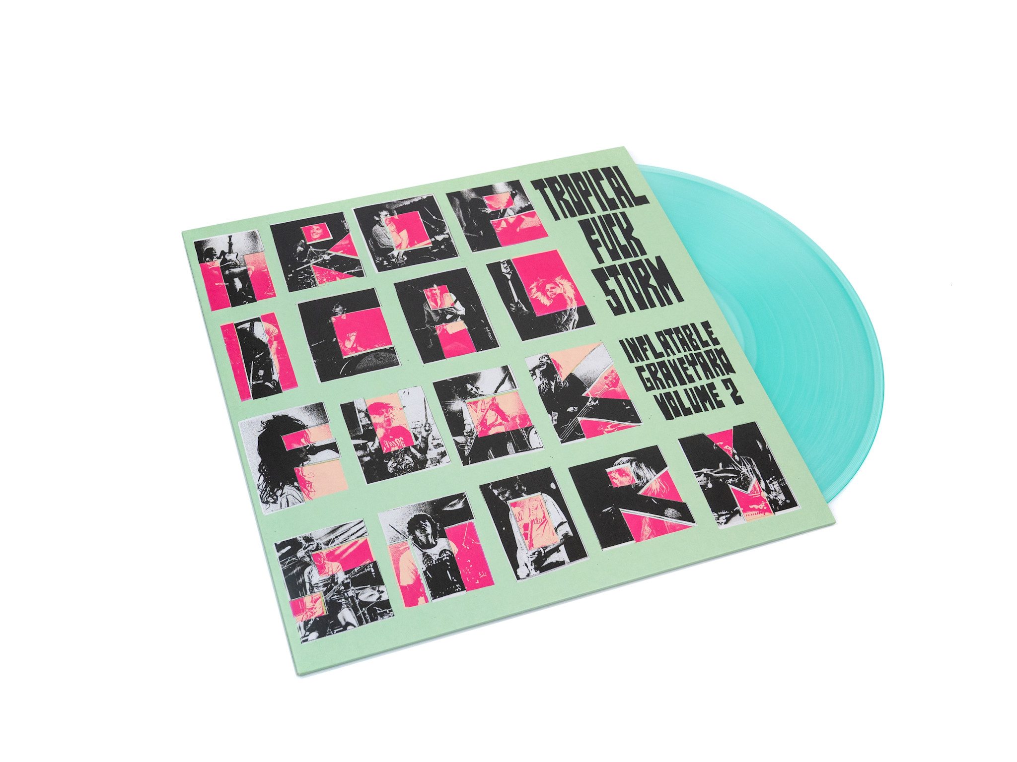 Fire Records Tropical Fuck Storm - Inflatable Graveyard Vol. 2 (Transparent Turquoise Vinyl)