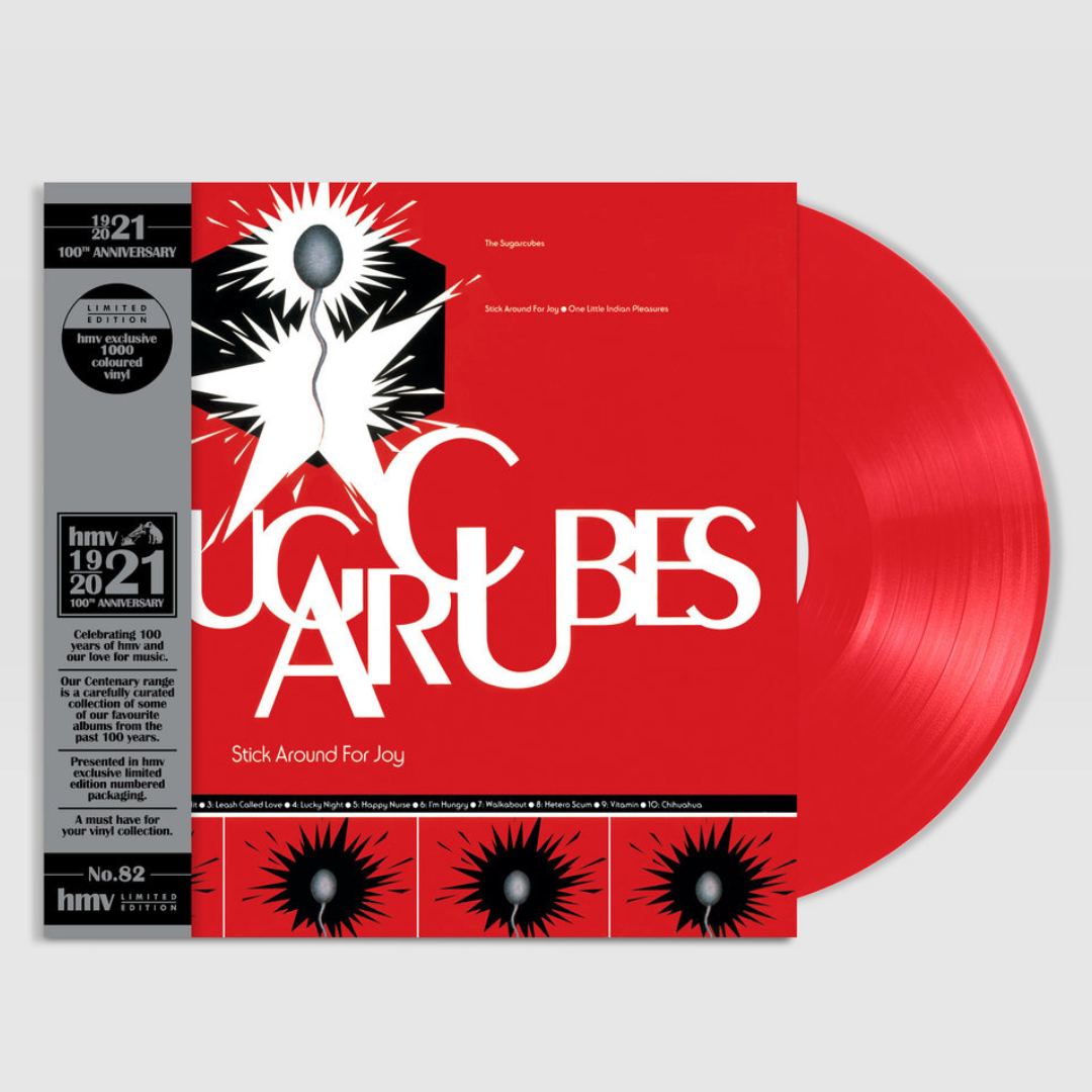 One Little Independent The Sugarcubes - Stick Around For Joy (Red Vinyl)