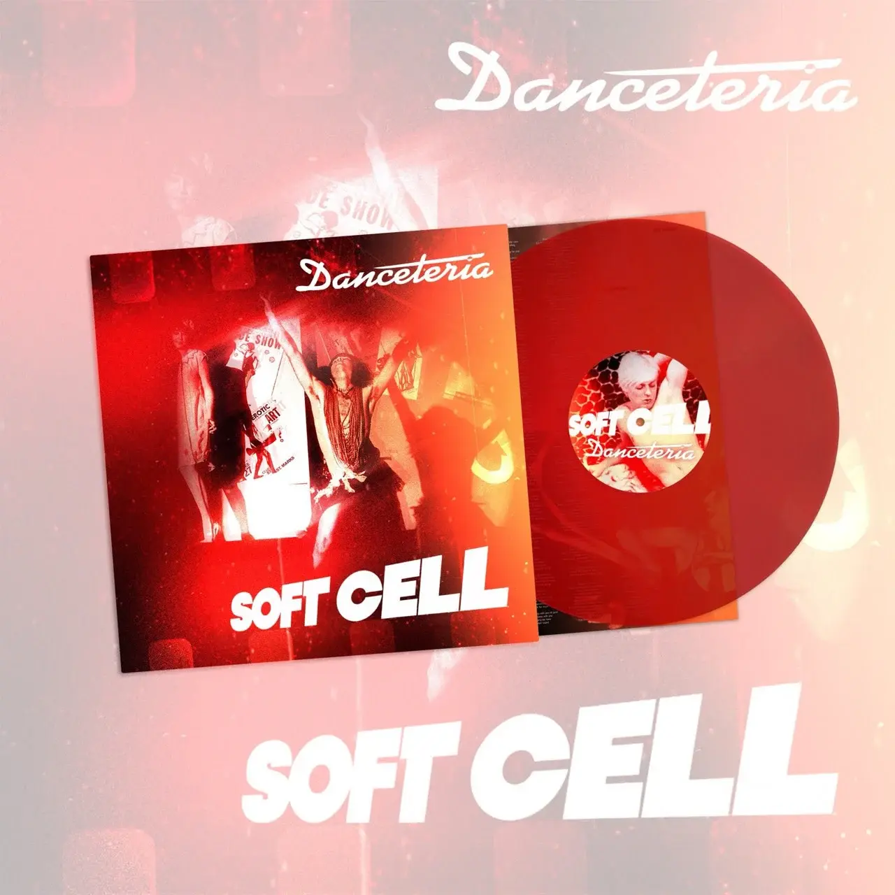 Soft Cell Music SIGNED Soft Cell - Danceteria (Transparent Red Vinyl)