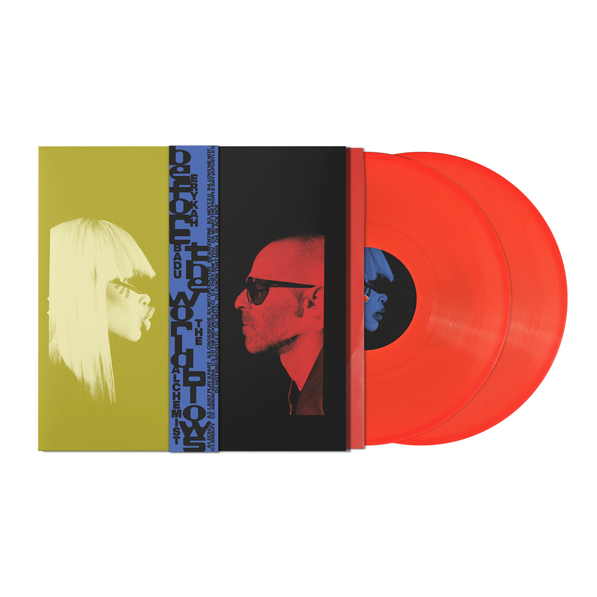 Young Erykah Badu & The Alchemist - Before the World Blows (Neon Orange Vinyl)