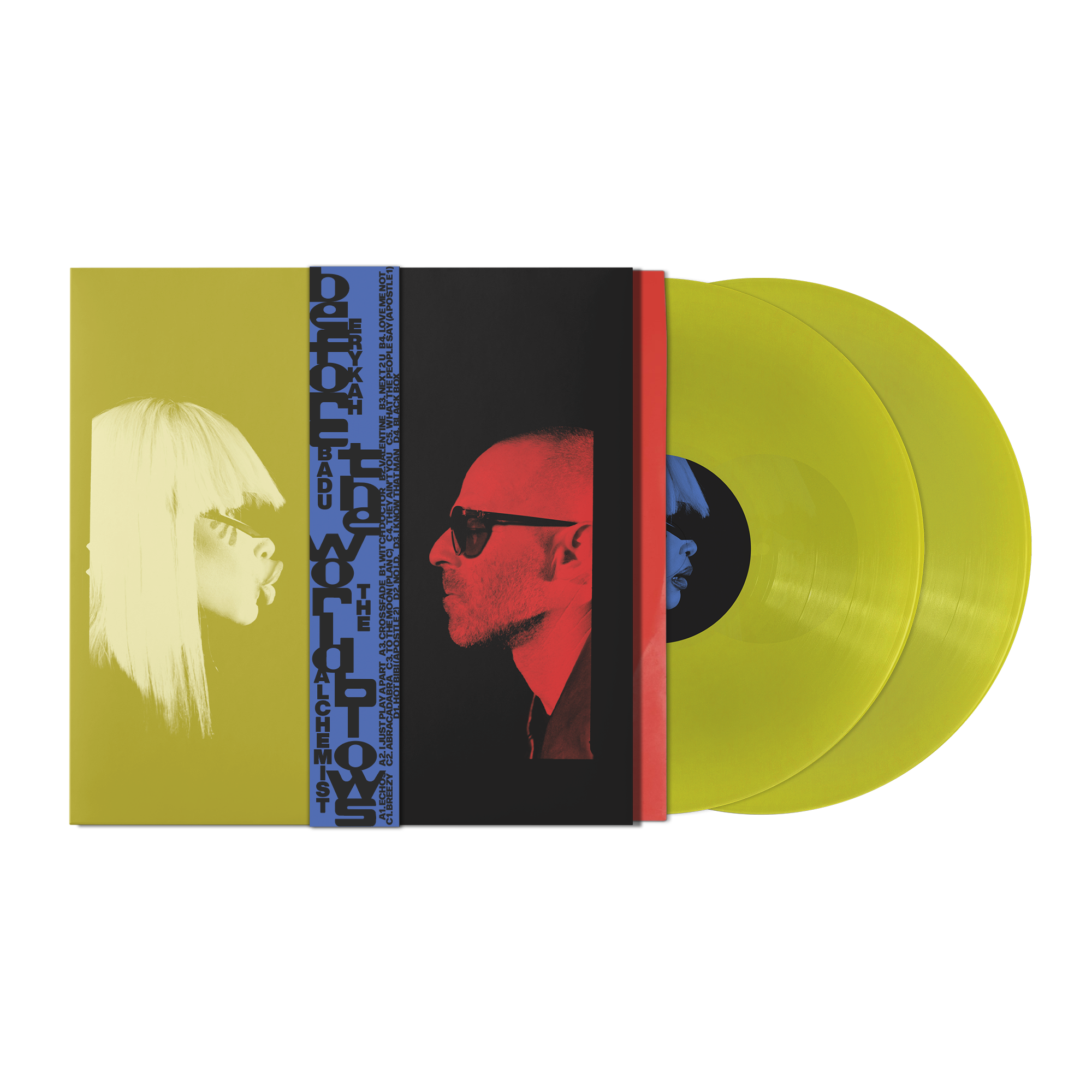 Young Erykah Badu & The Alchemist - Before the World Blows (Transparent Yellow Vinyl)