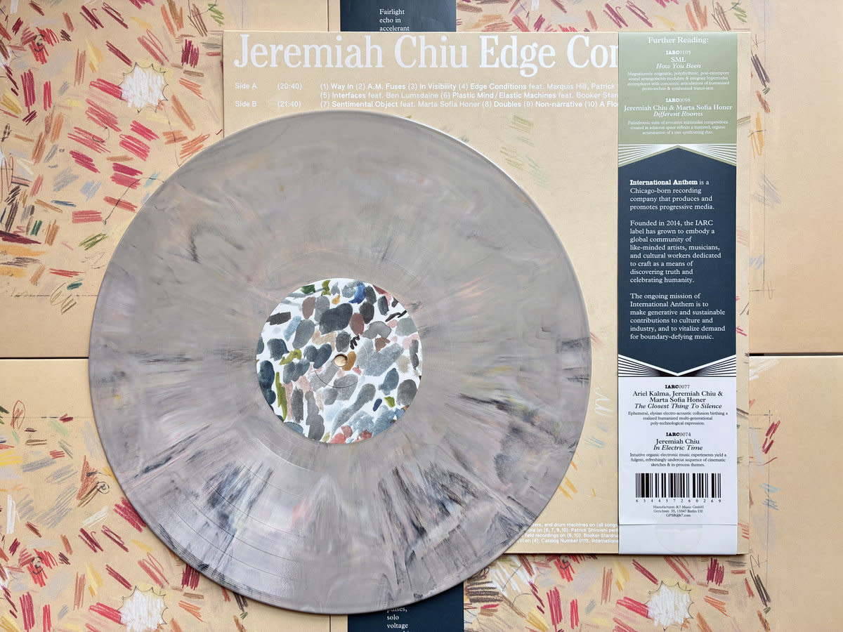 International Anthem Jeremiah Chiu - Edge Conditions (Marble Cream Vinyl)