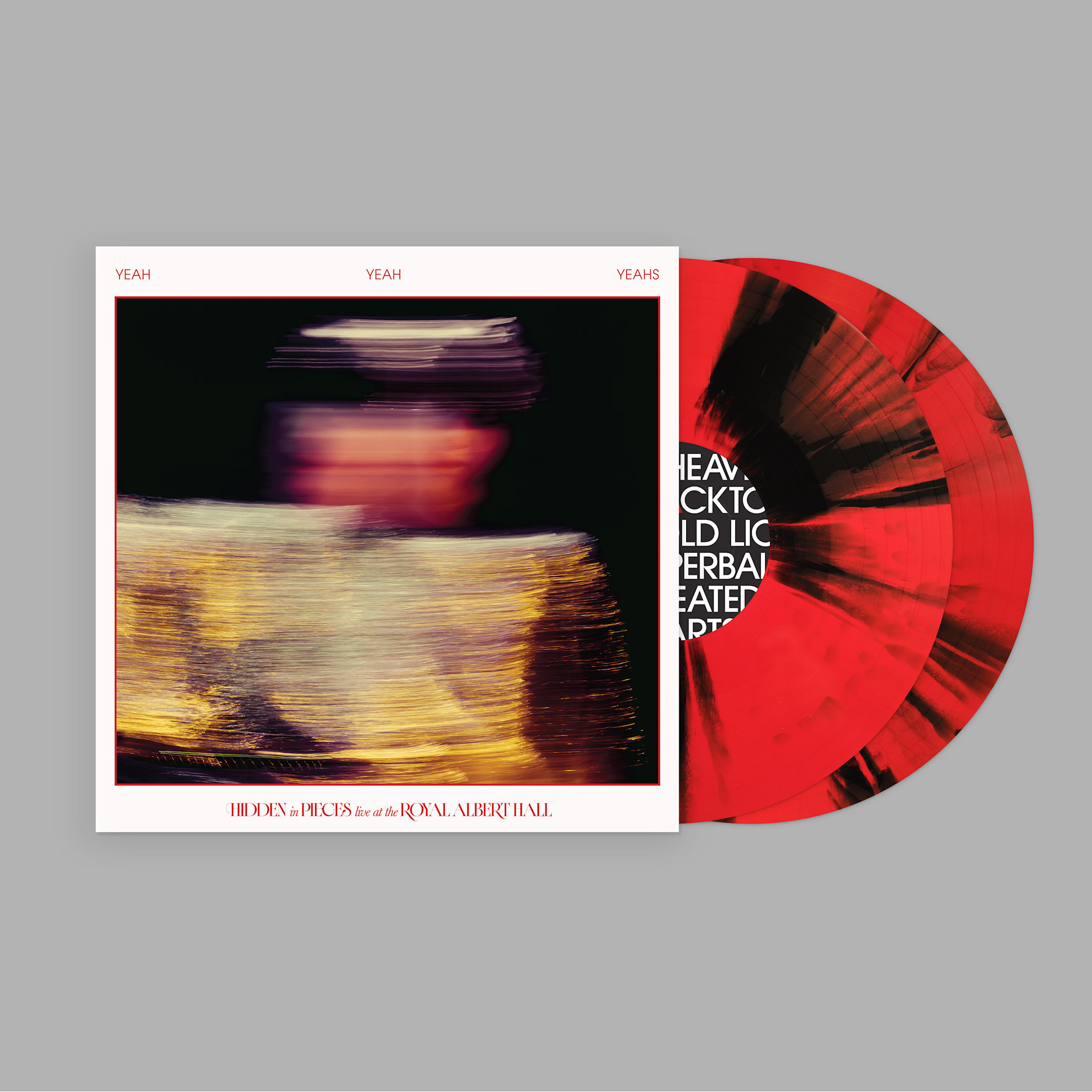 Secretly Canadian Yeah Yeah Yeahs - Hidden in Pieces: Live (at the Royal Albert Hall) (Bullseye Splatter Vinyl)