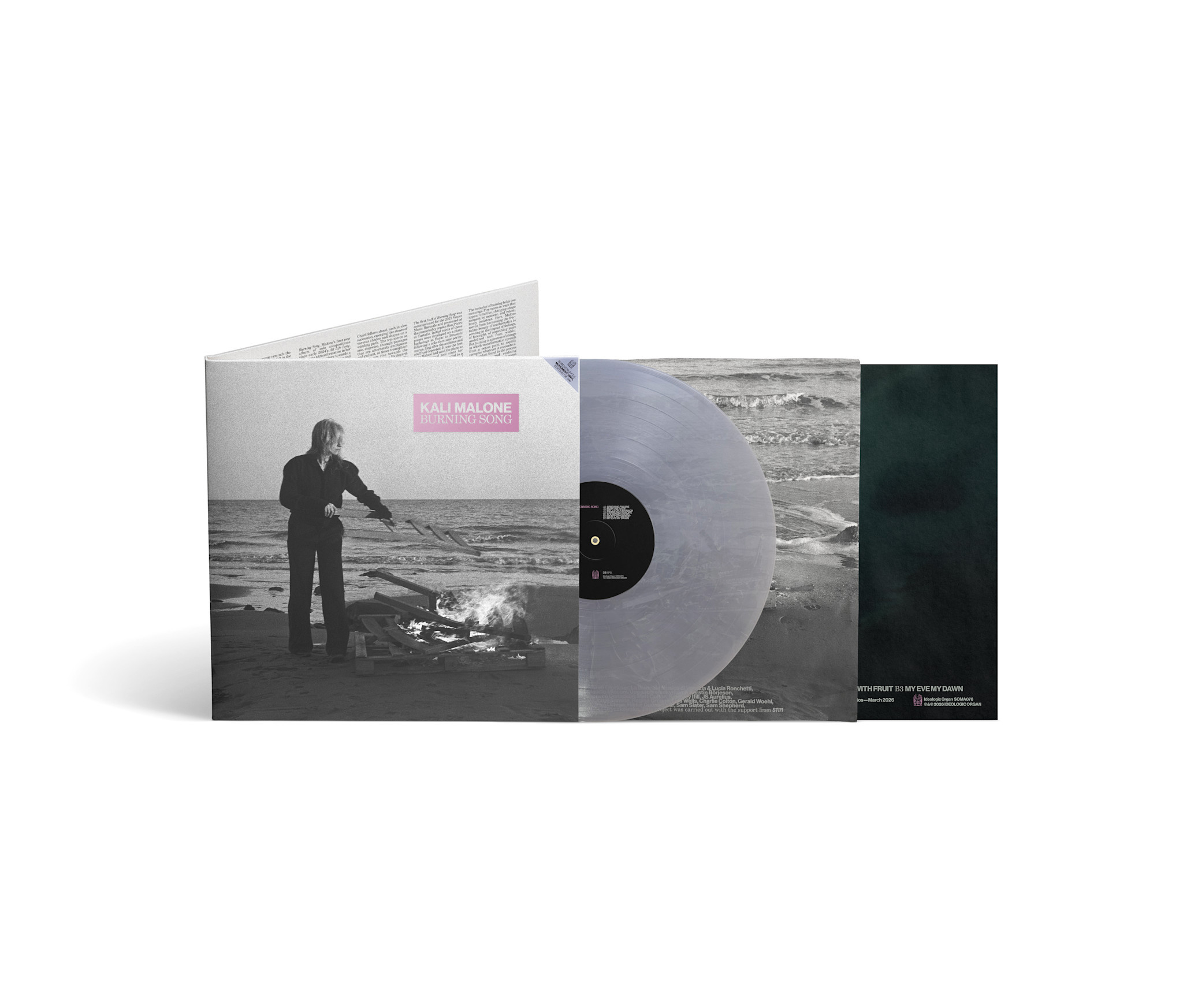 Ideologic Organ Kali Malone - Burning Song (Monument Marble Vinyl)