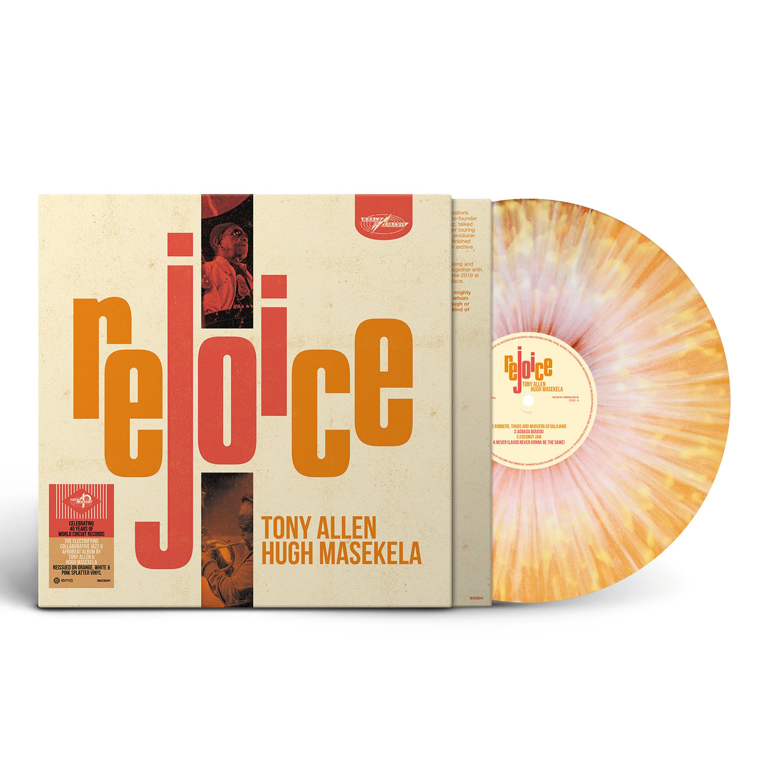 BMG Tony Allen & Hugh Masekela - Rejoice (Splatter Vinyl)