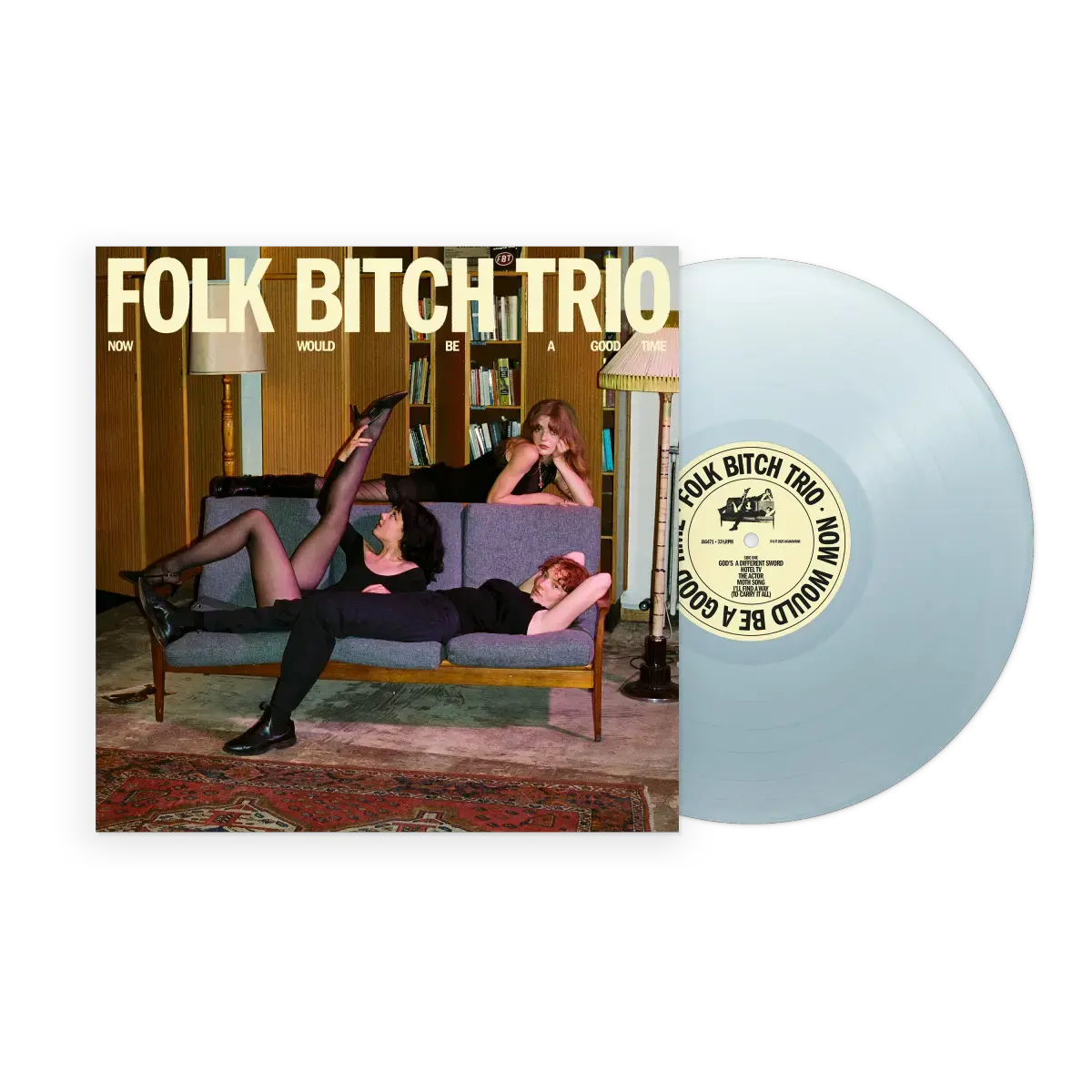 Jagjaguwar Folk Bitch Trio - Now Would Be A Good Time (Sky Blue Vinyl)