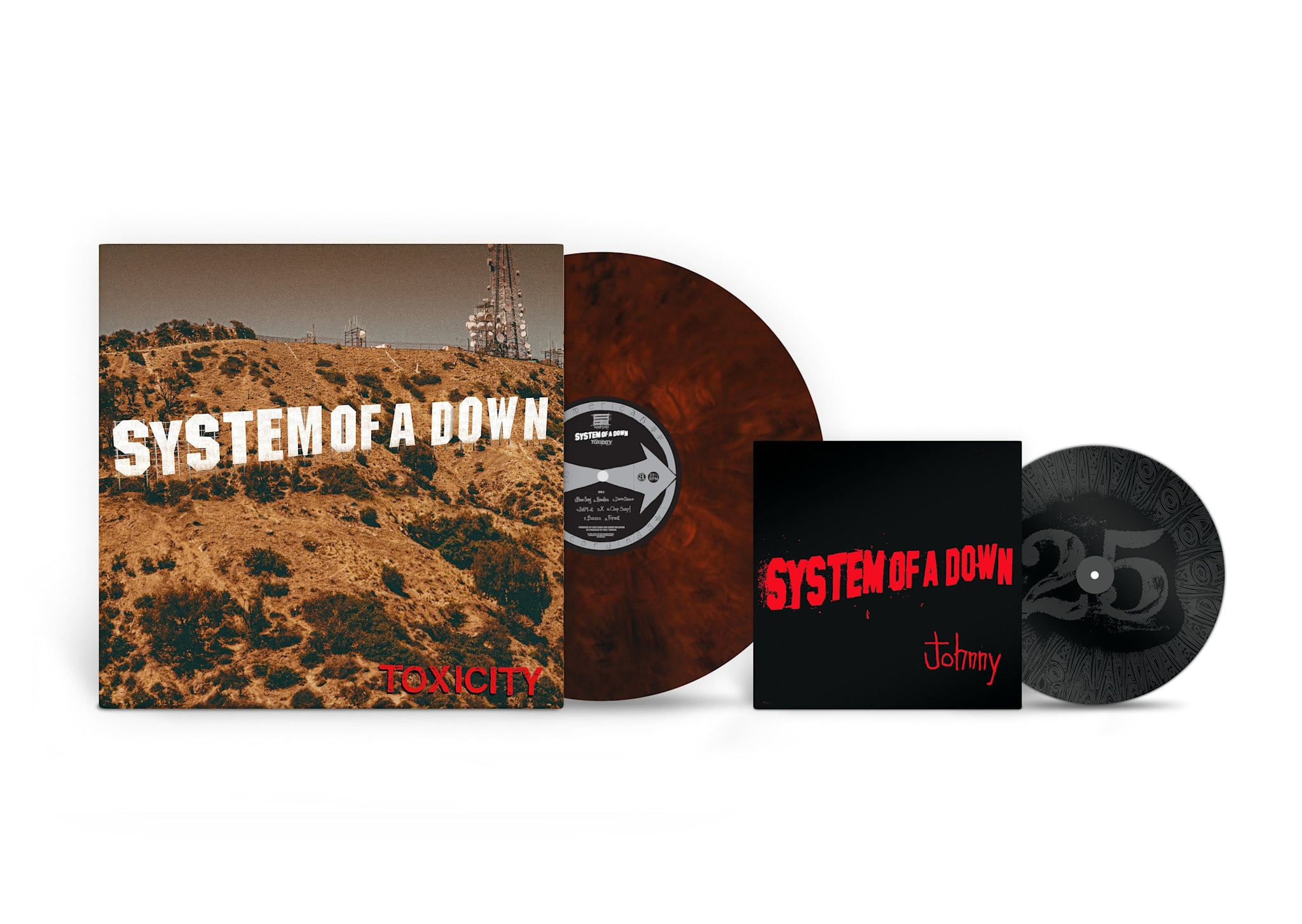 CMG System Of A Down - Toxicity (25th Anniversary Burgundy Shadow Edition)