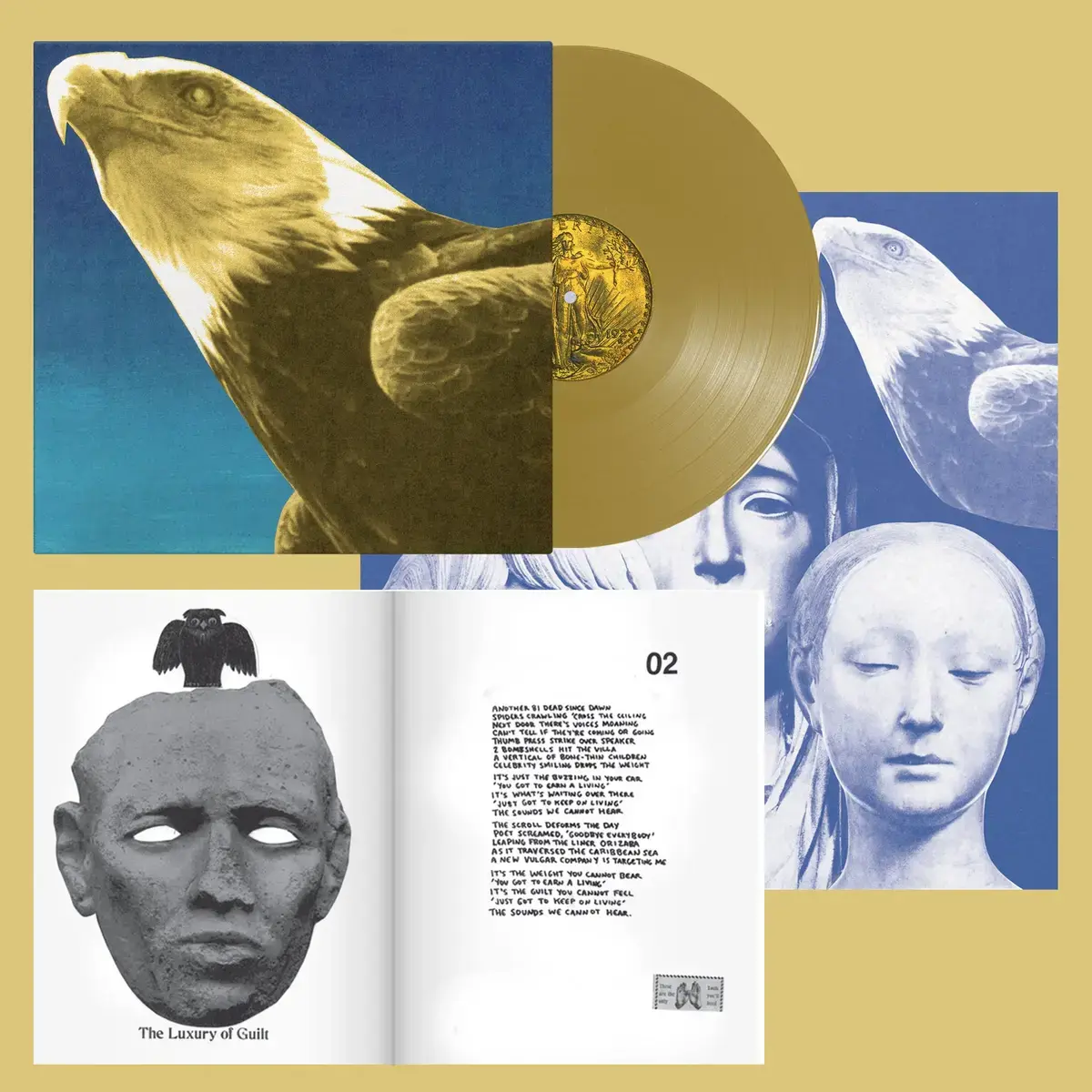Domino Records ProtoMartyr - Hotel Usona (Gold Vinyl)
