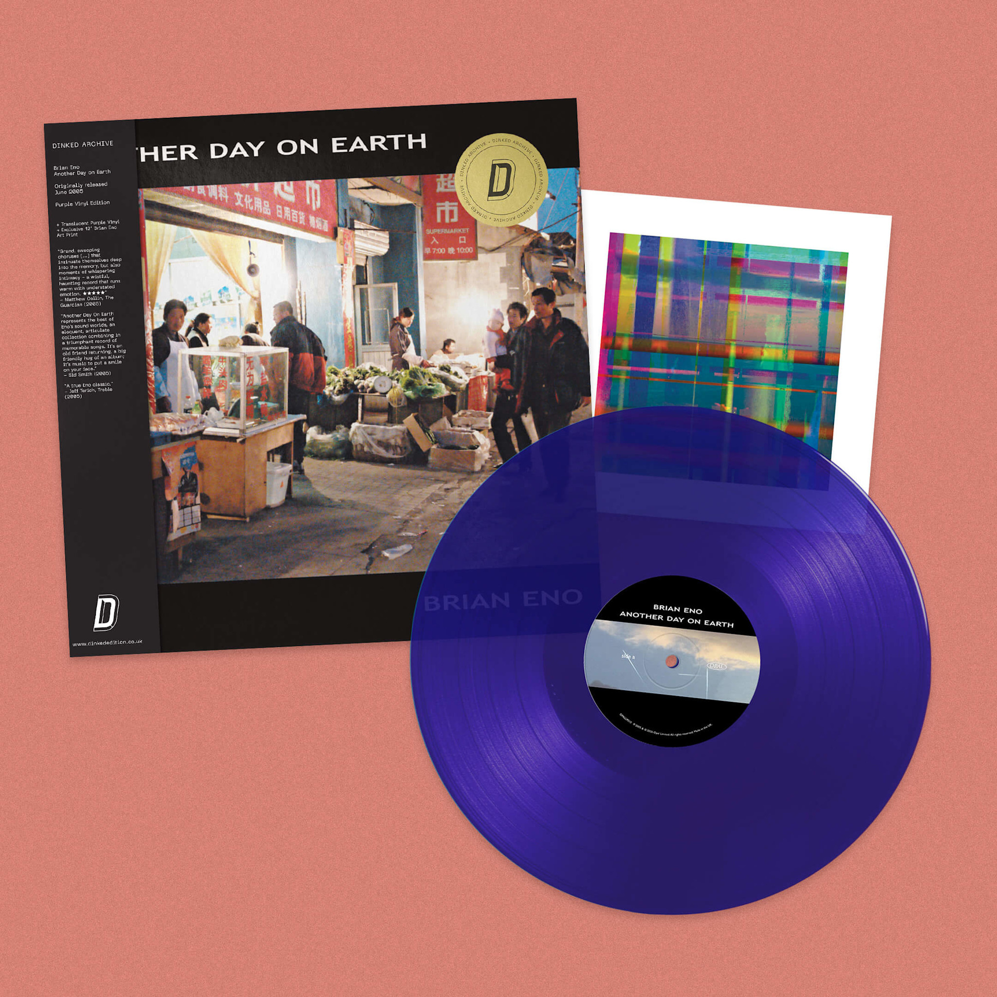 Opal Records Brian Eno - Another Day On Earth (Dinked Edition)