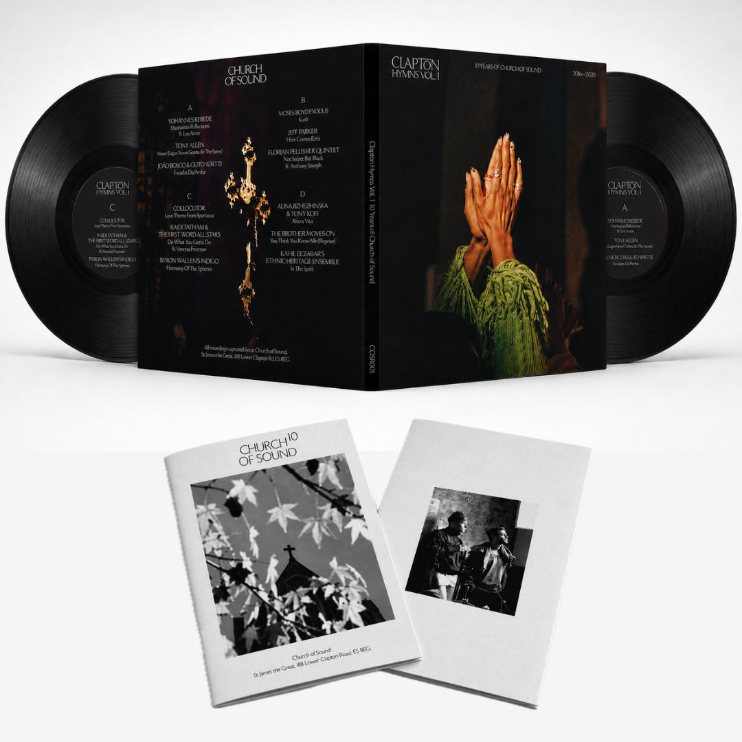Church Of Sound EXCLUSIVE Various - Clapton Hymns Vol. 1: 10 Years Of Church Of Sound (2016 - 2026) + ZINE + POSTER