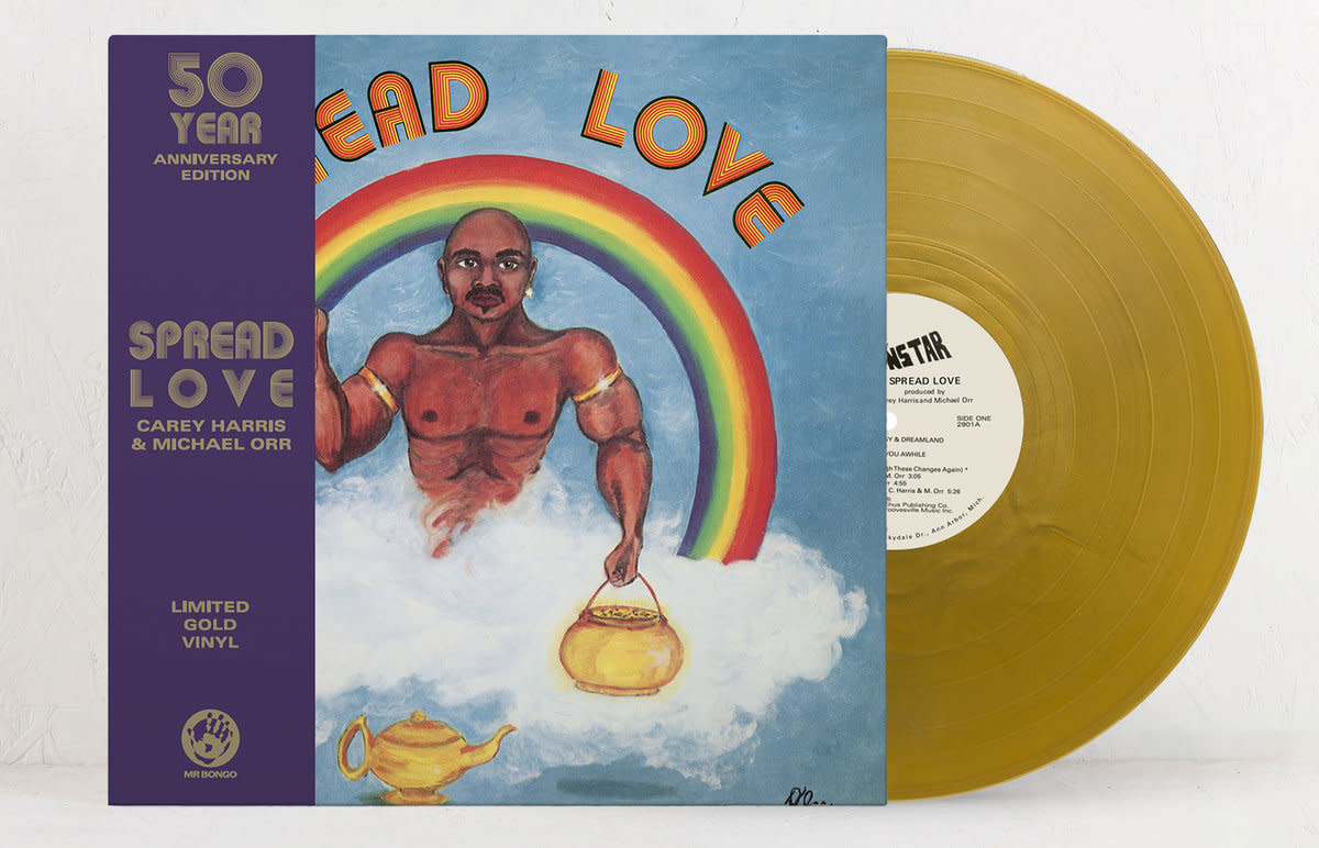 Mr Bongo Carey Harris & Michael Orr - Spread Love (50th Anniversary Gold Vinyl)