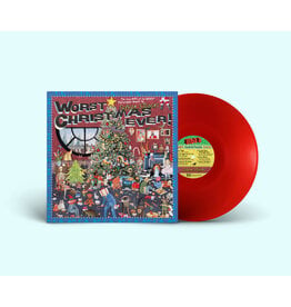 Asthmatic Kitty Records Sufjan Stevens - Worst Christmas Ever! (Rudolph Red Vinyl)