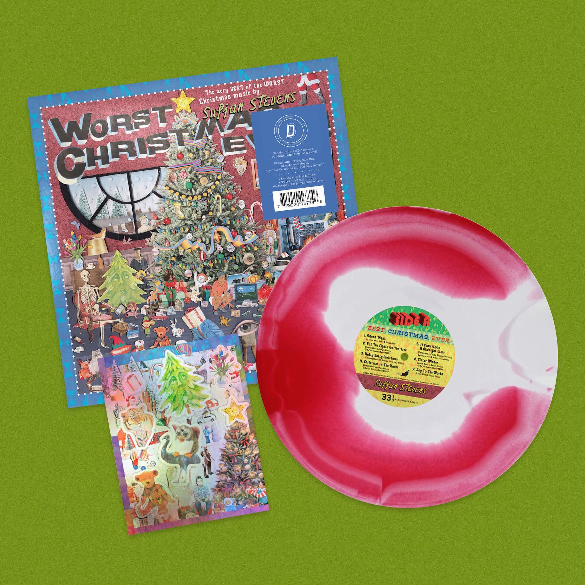 Asthmatic Kitty Records Sufjan Stevens - Worst Christmas Ever! (Dinked Edition)
