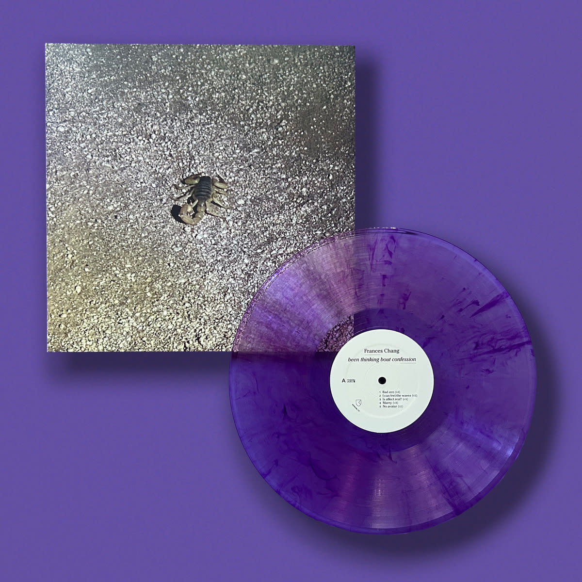 RVNG Frances Chang - been thinking bout confession (Translucent Purple Vinyl)