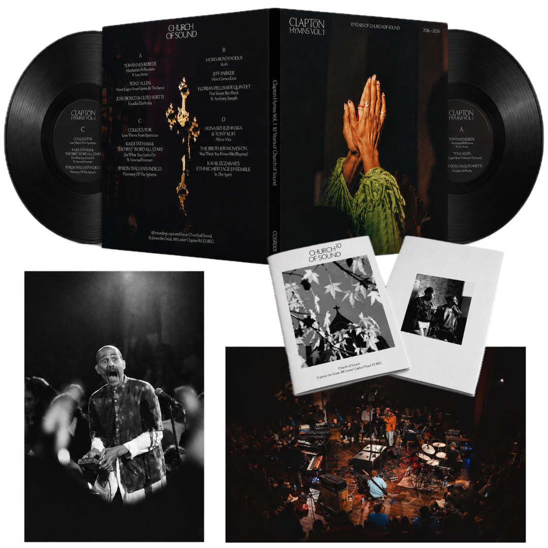 Church Of Sound EXCLUSIVE Various - Clapton Hymns Vol. 1: 10 Years Of Church Of Sound (2016 - 2026) + ZINE + POSTER