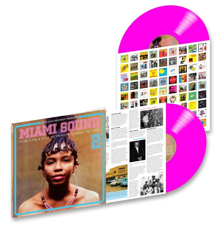 Soul Jazz Records Various - Miami Sound 2: More Funk and Soul From Miami, Florida 1967-74 (Magenta Vinyl)