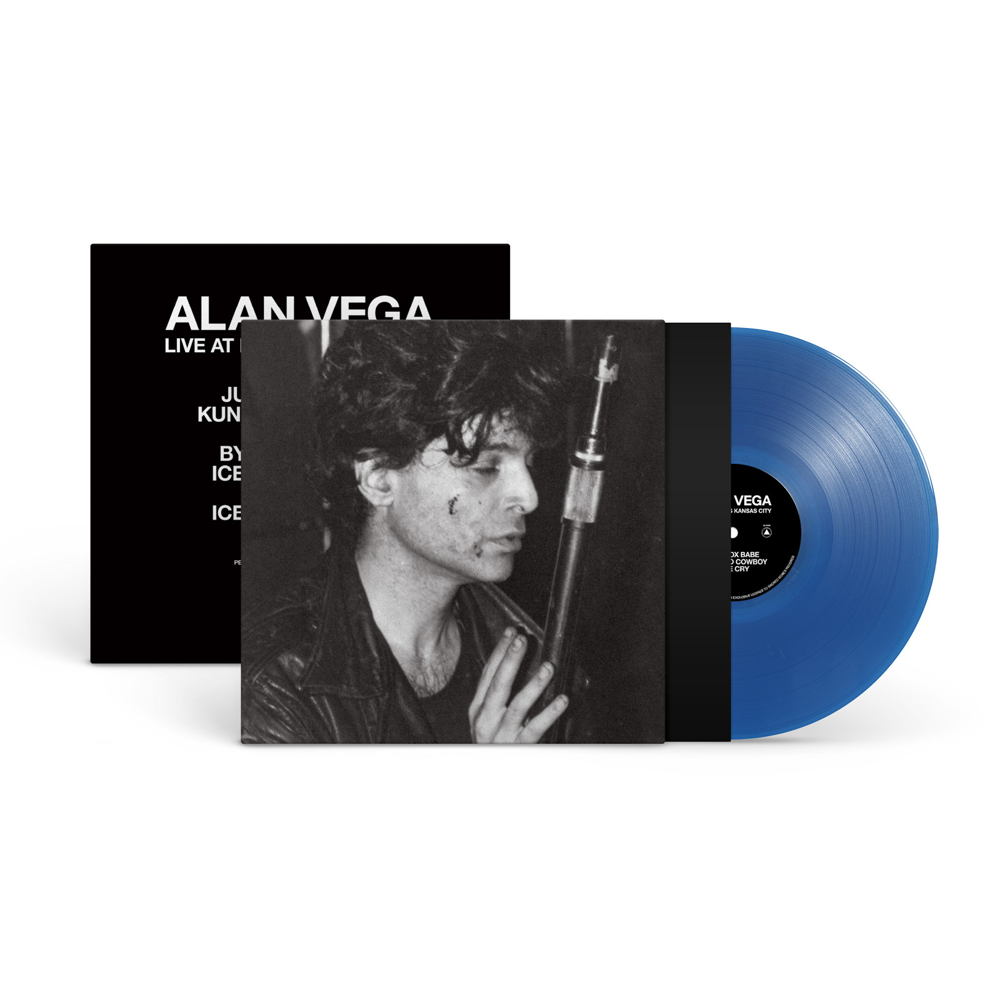 Alan Vega - Live at Max's Kansas City (Cobalt Blue Vinyl)