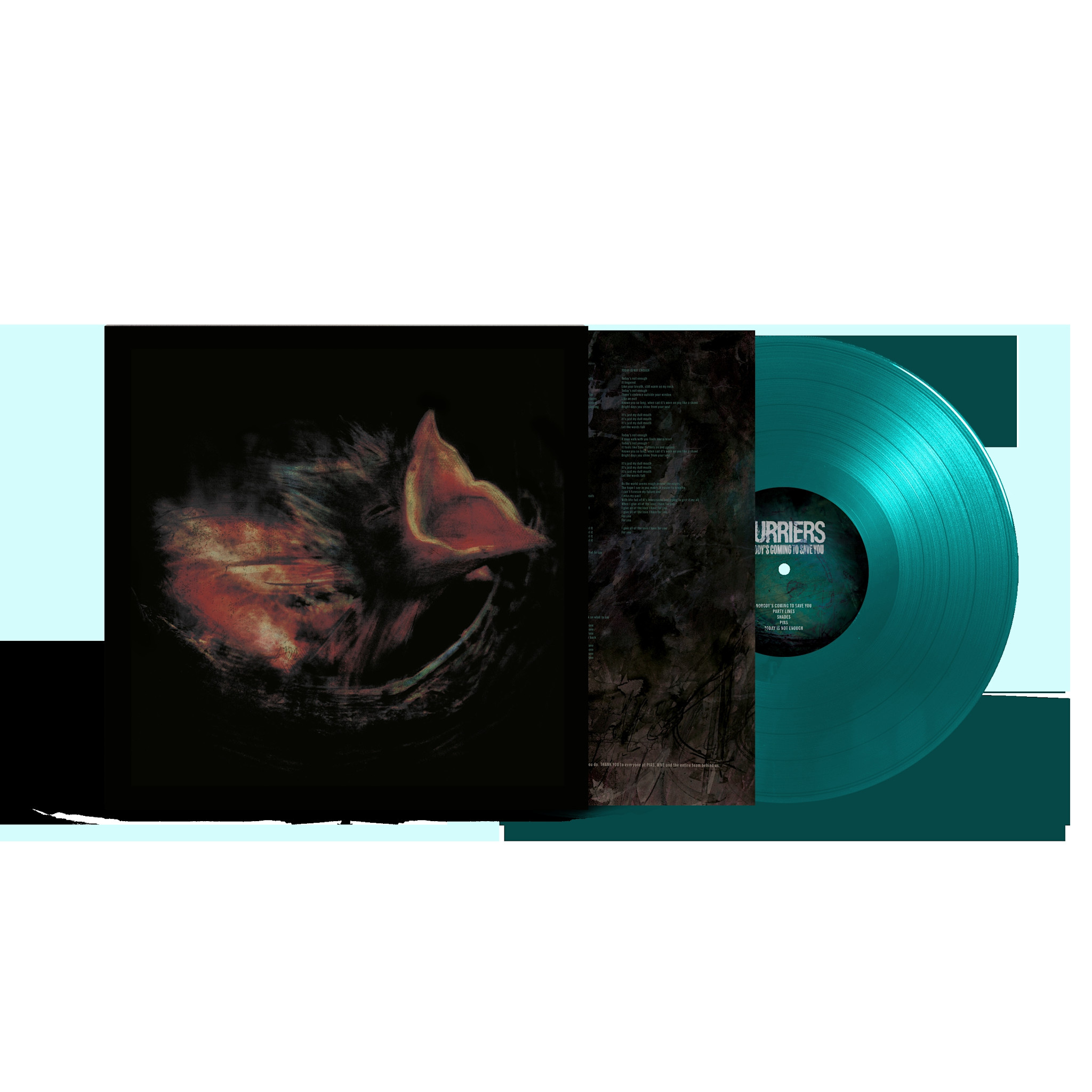 Play It Again Sam Gurriers - Nobody’s Coming To Save You (Teal Vinyl)