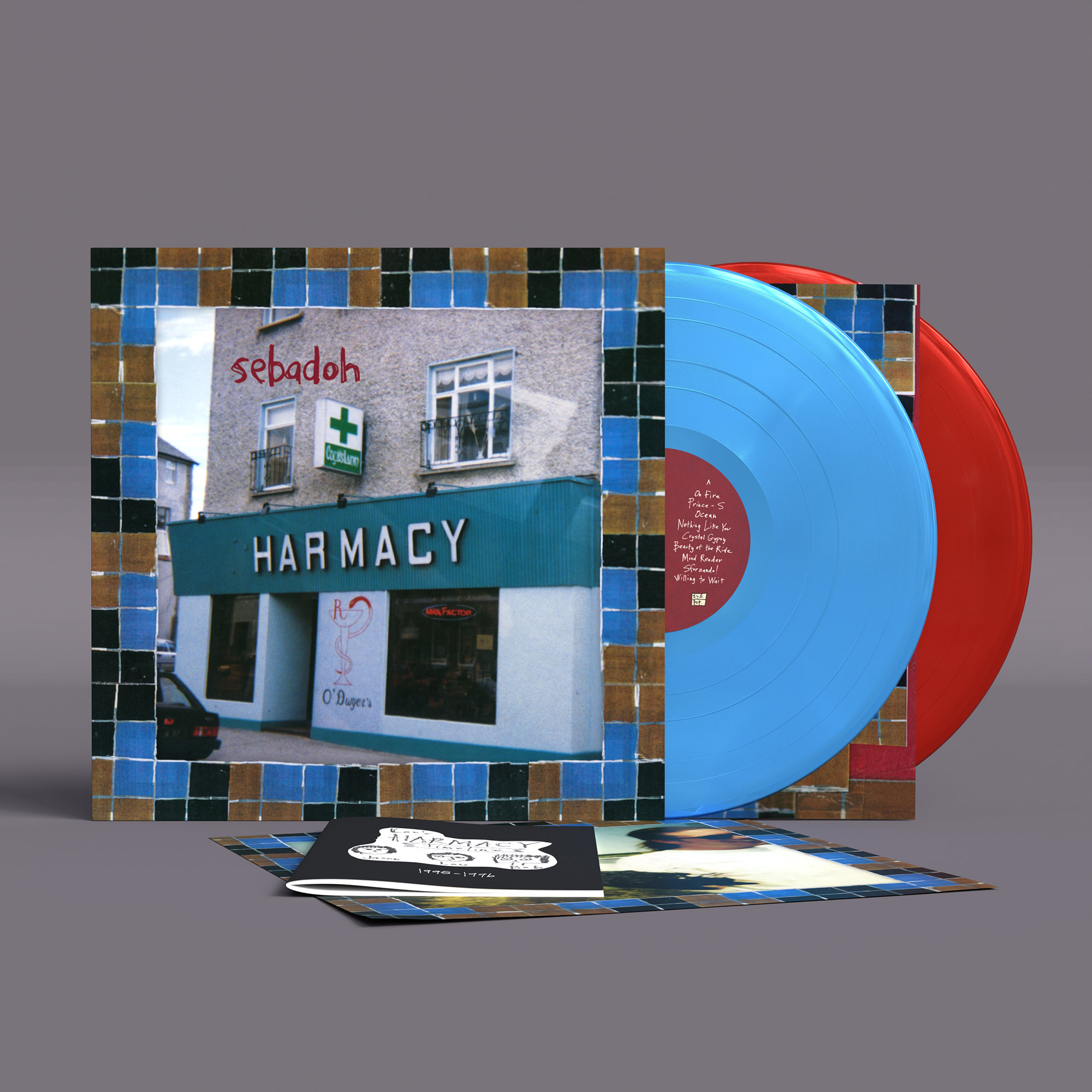 Sub Pop Sebadoh - Harmacy: 30th Anniversary Expanded Edition (Red/Blue Vinyl)
