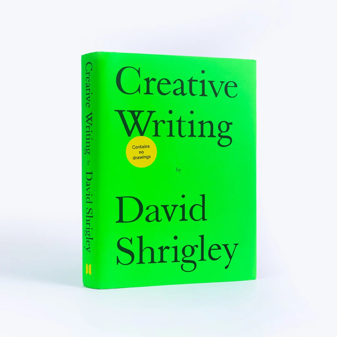 Faber SIGNED David Shrigley - Creative Writing