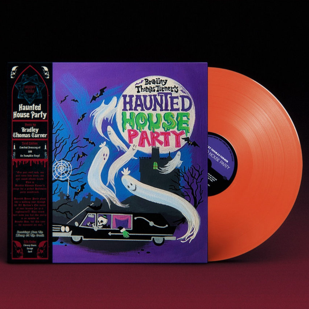 Library Of The Occult Bradley Thomas Turner - Haunted House Party (Pumpkin Vinyl)