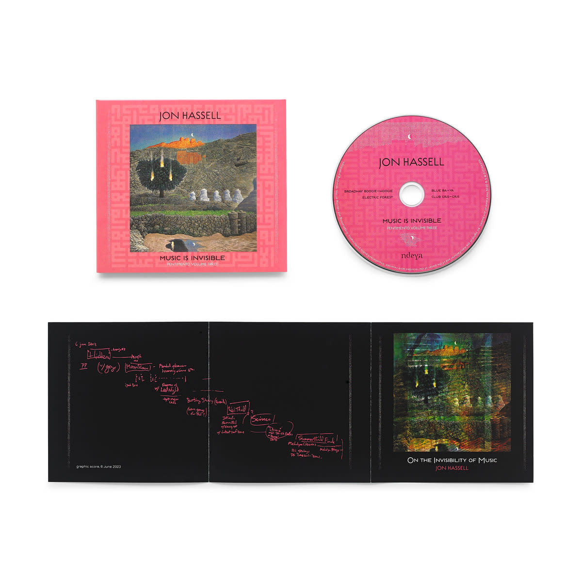 Ndeya Jon Hassell - Music Is Invisible (Pentimento Volume Three) [CD]