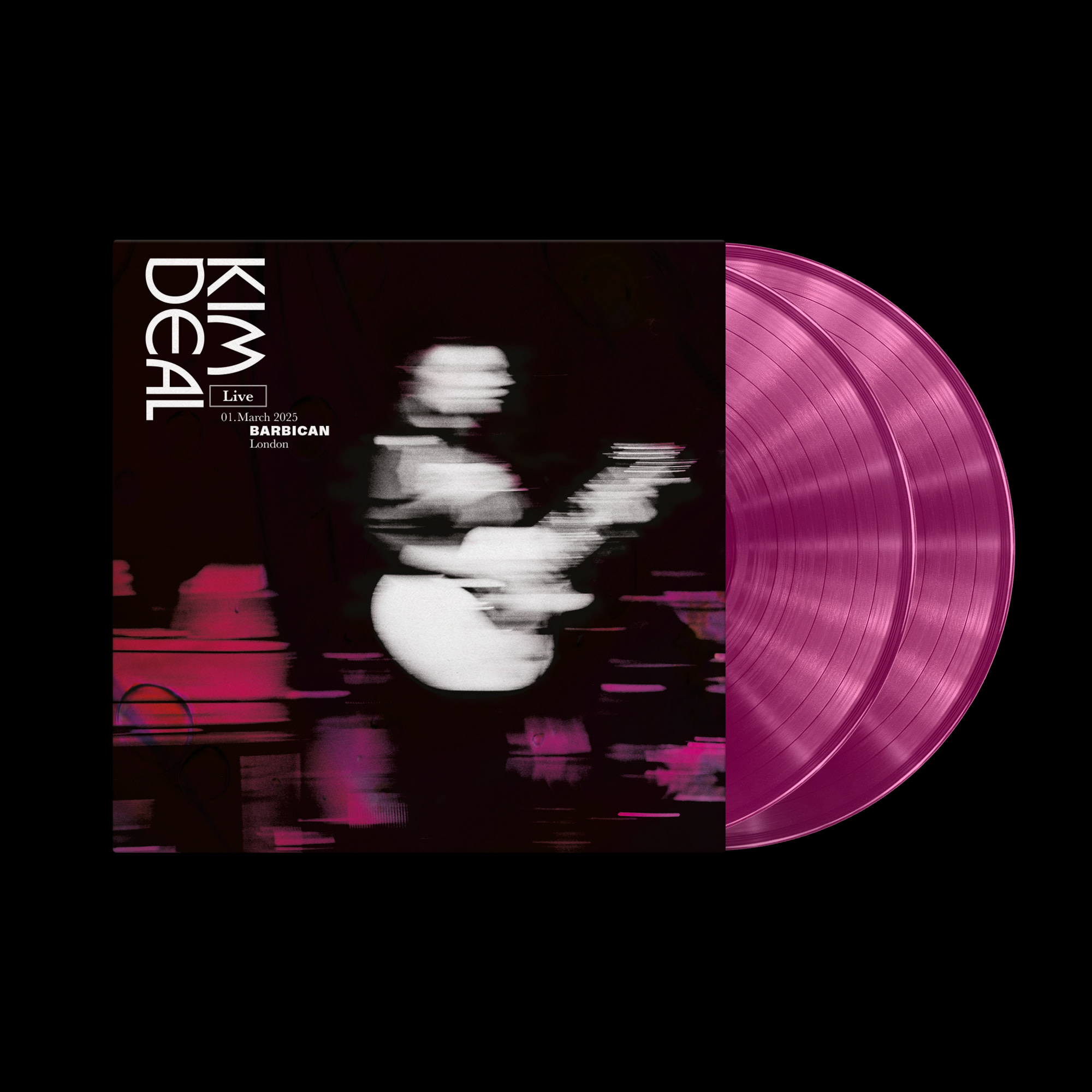 4AD Kim Deal - Live at the Barbican (Magenta Vinyl)