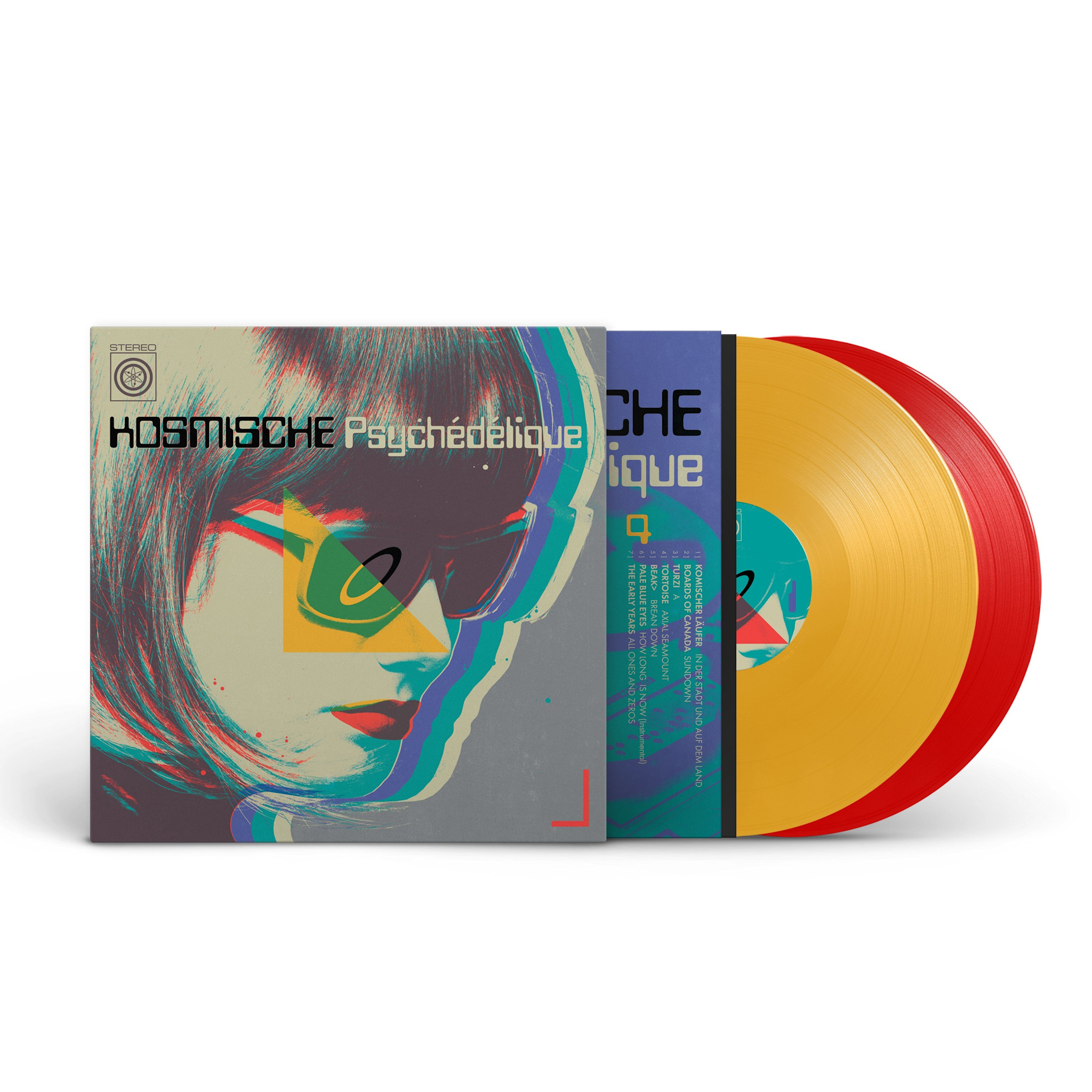 Two-Piers Various Artists - Kosmische Psychédélique (Motorik, Astral and Avant-Garde Musik from Deutschland and Beyond 1970–2025)  (Colour 2LP Deluxe Exclusive)