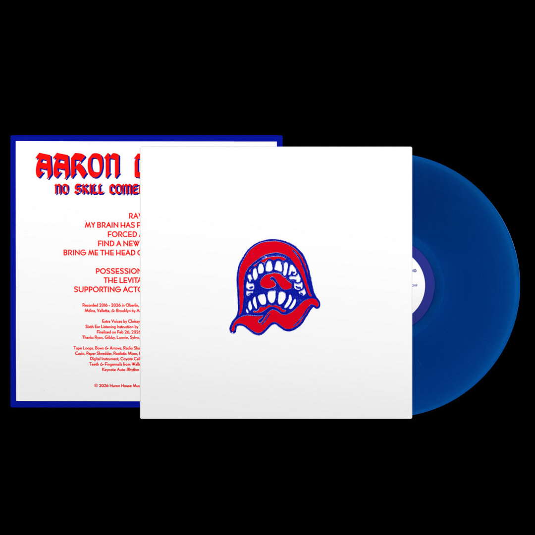 DAIS Aaron Dilloway - No Skill Comedy Mind Reading (Blue Vinyl)