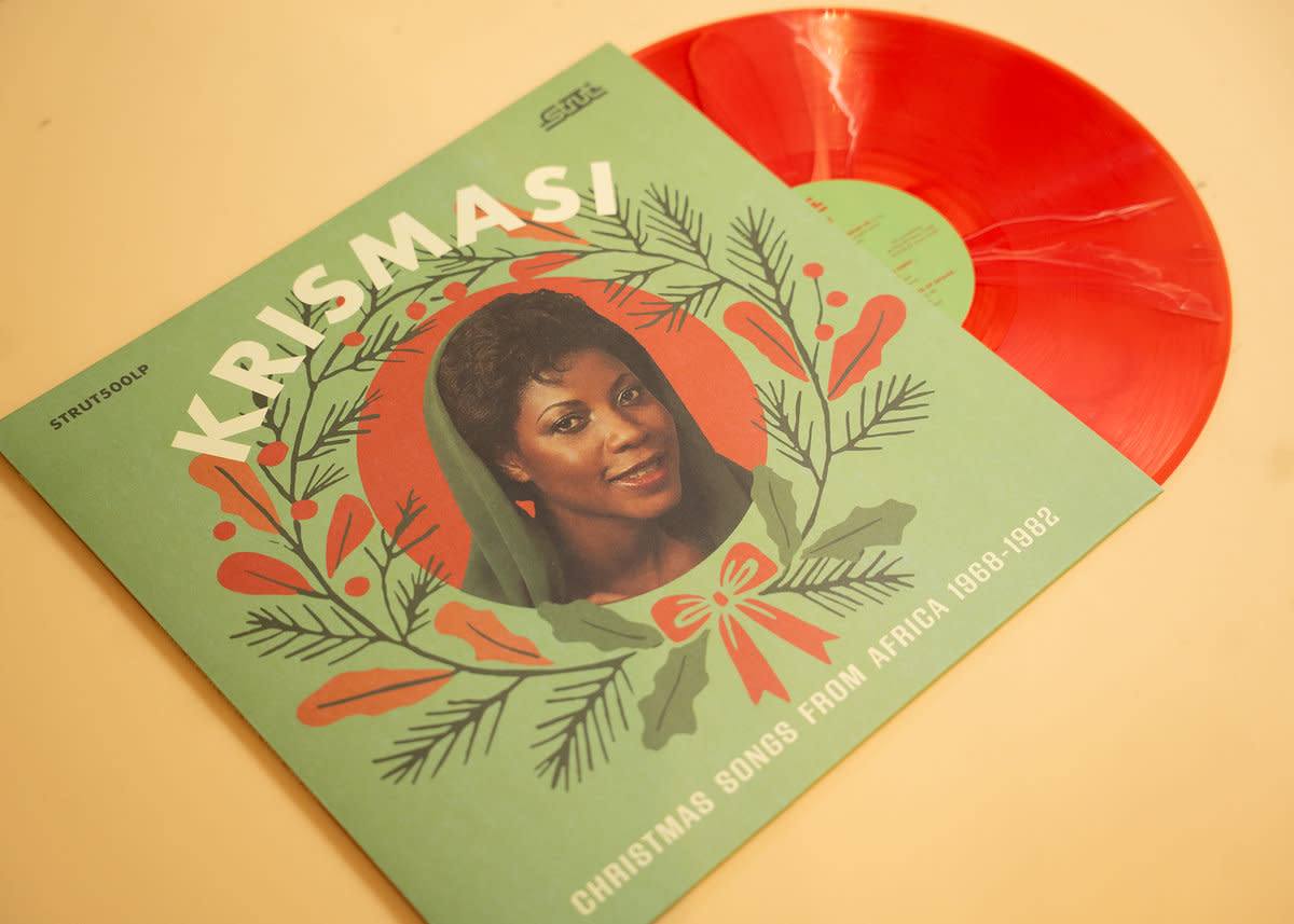 Strut Various - Krismasi: Christmas Songs From Africa 1968-1982 (Red & White Inksplosion Vinyl)