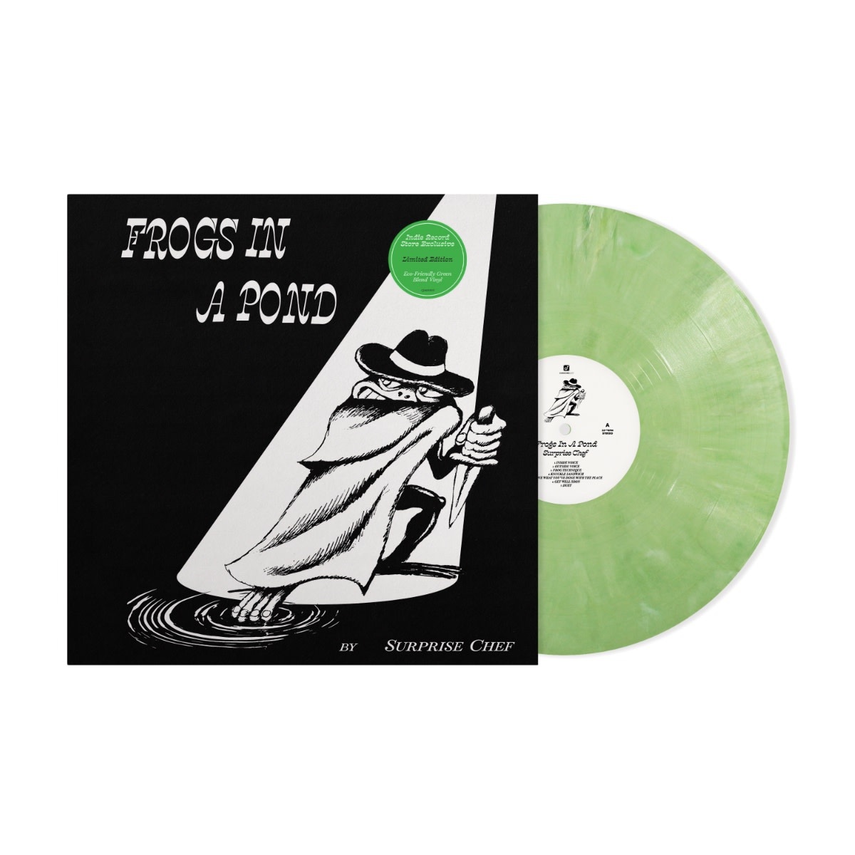Concord Surprise Chef - Frogs In A Pond (Jade Eco Vinyl)