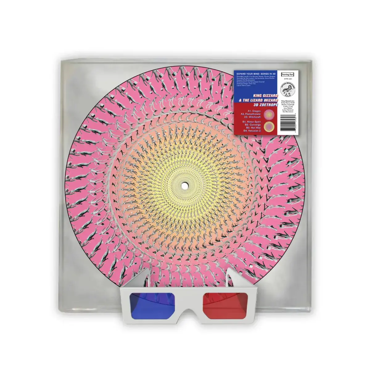 King Gizzard & The Lizard Wizard - Expand Your Mind: Songs in 3D (Deluxe Zoetrope) [RSD Black Friday 2026]