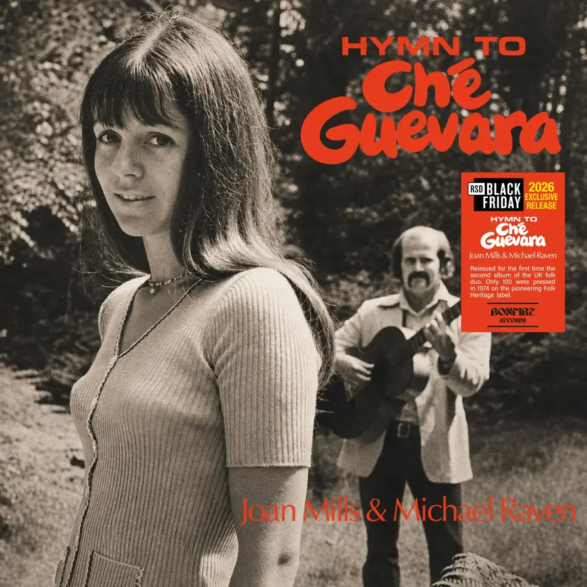 Bonfire Records Michael Raven & Joan Mills - Hymn To Che Guevara [RSD Black Friday 2026]