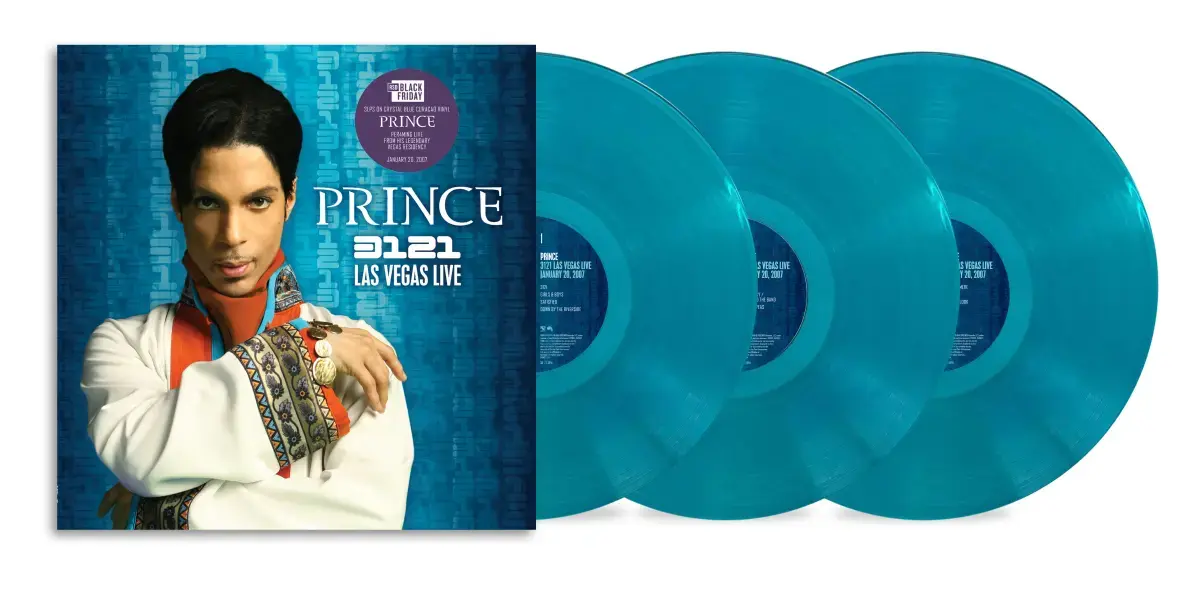 Legacy Prince - Live in Las Vegas 2007 (Crystal Blue Curaçao 3LP) [RSD Black Friday 2026]