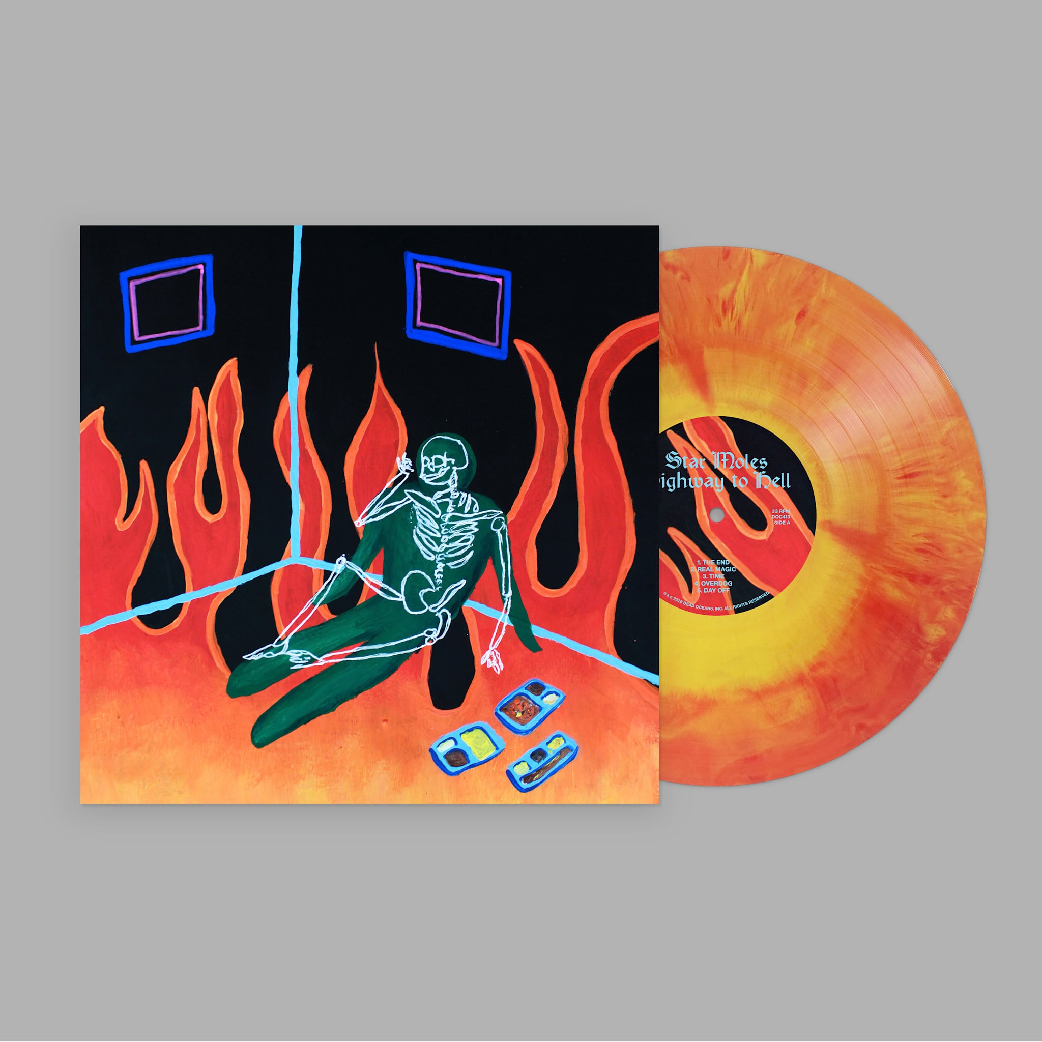 Dead Oceans Star Moles - Highway to Hell (Hellfire Vinyl)