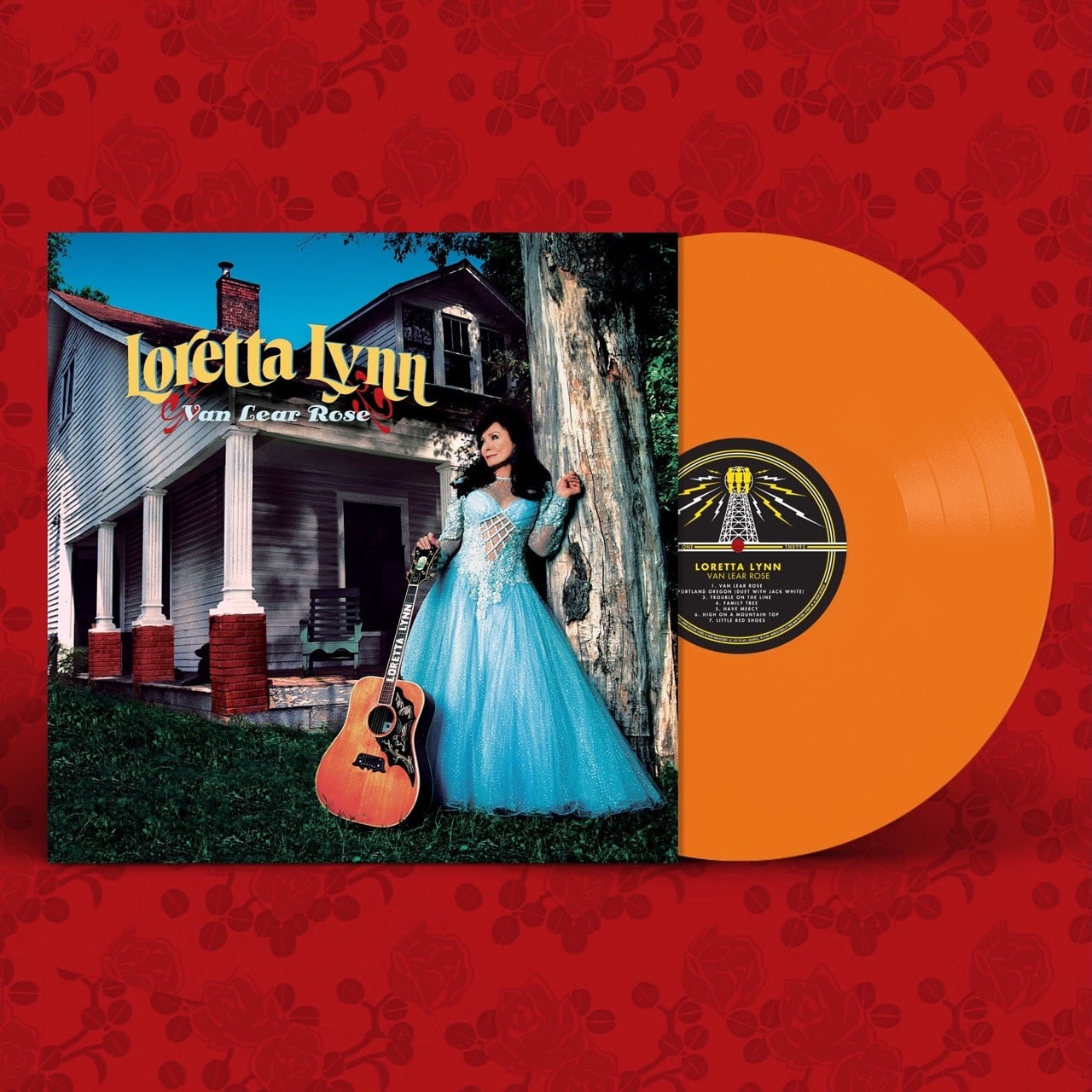 Third Man Records Loretta Lynn - Van Lear Rose (Orange Vinyl)