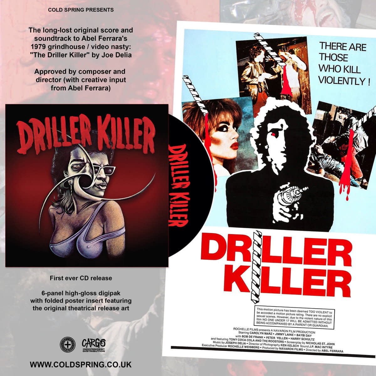 Cold Spring Various - Driller Killer O.S.T.