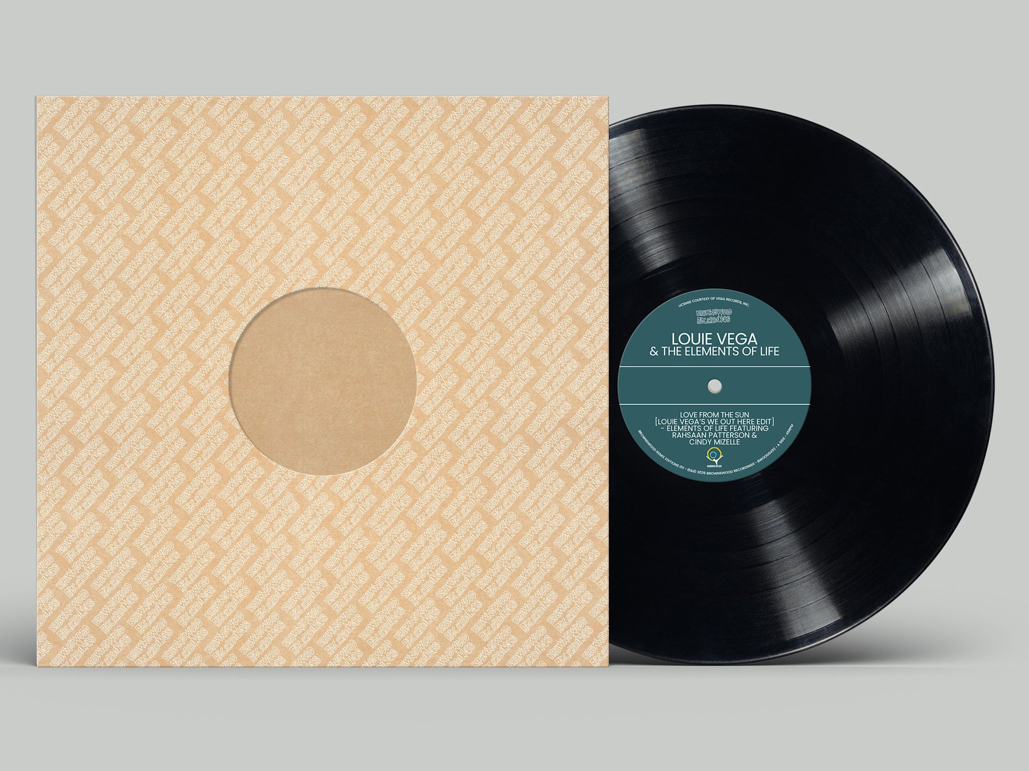 Brownswood Recordings Louie Vega & The Elements Of Life - Brownswood Remix Editions 011