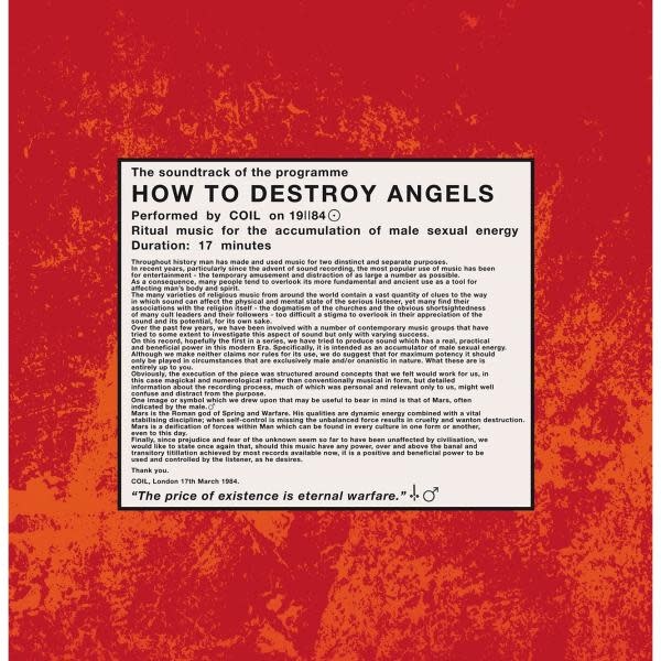 Sub Rosa Coil - How To Destroy Angels