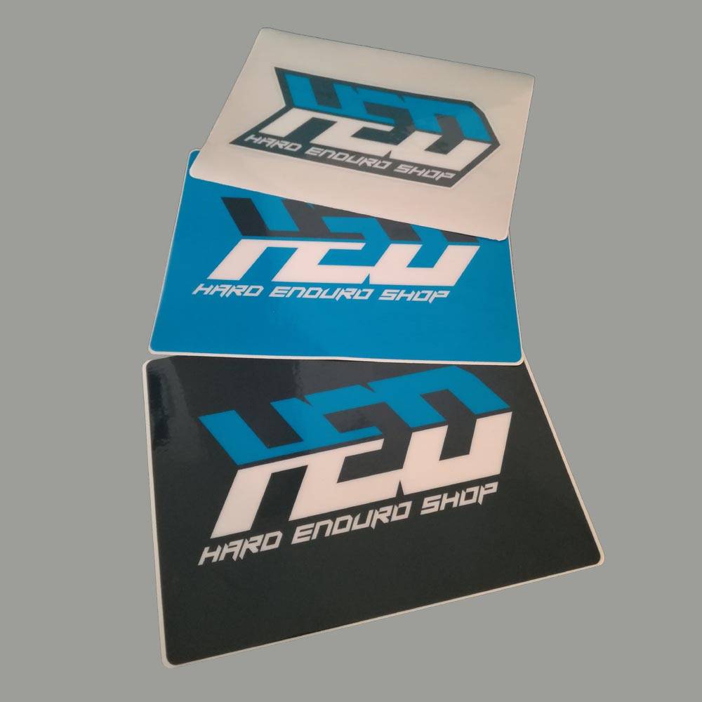 Hard Enduro Shop Gabelaufkleber