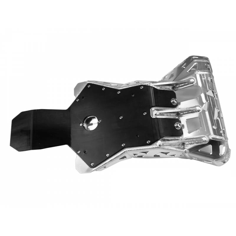 Skid plate / exhaust pipe guard and linkage guard