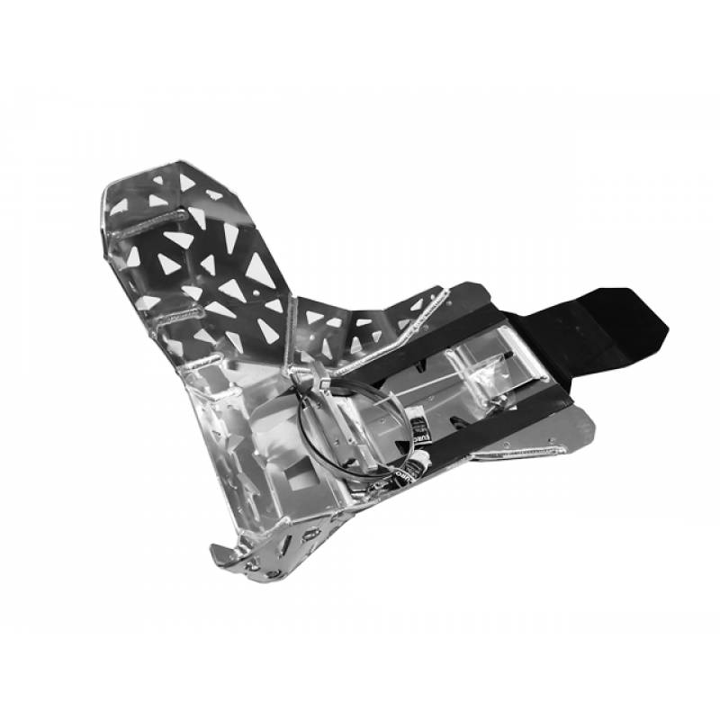 Skid plate / exhaust pipe guard and linkage guard