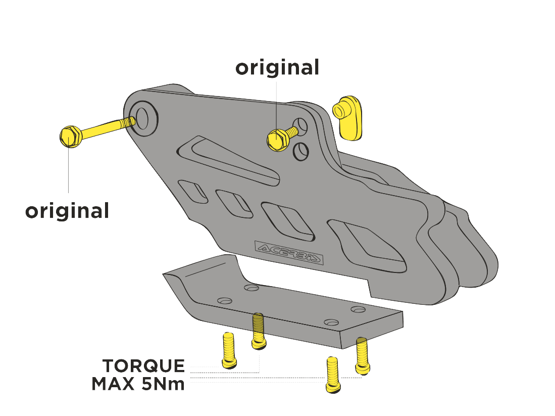 Acerbis Kettenführung