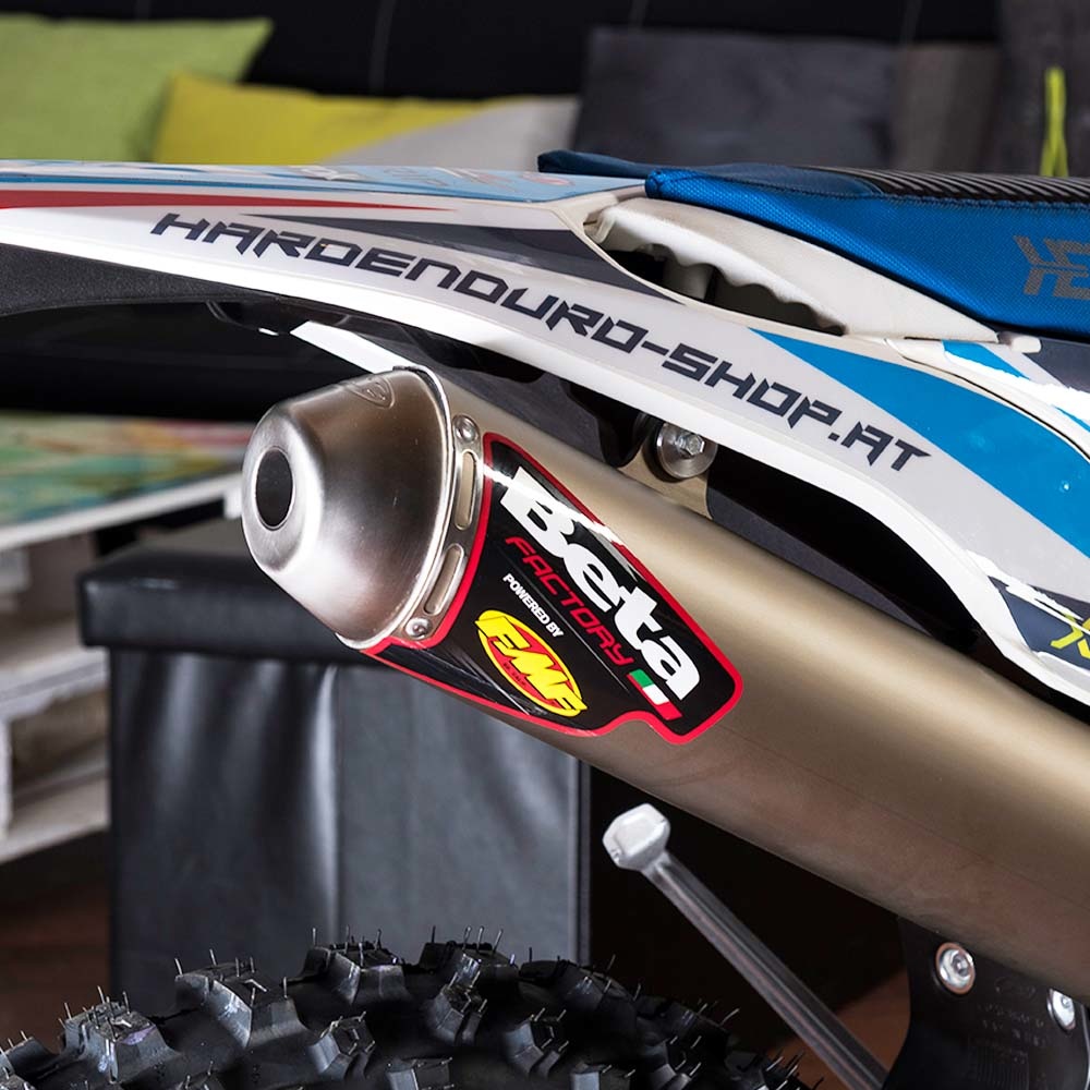 Beta Auspuff Aufkleber